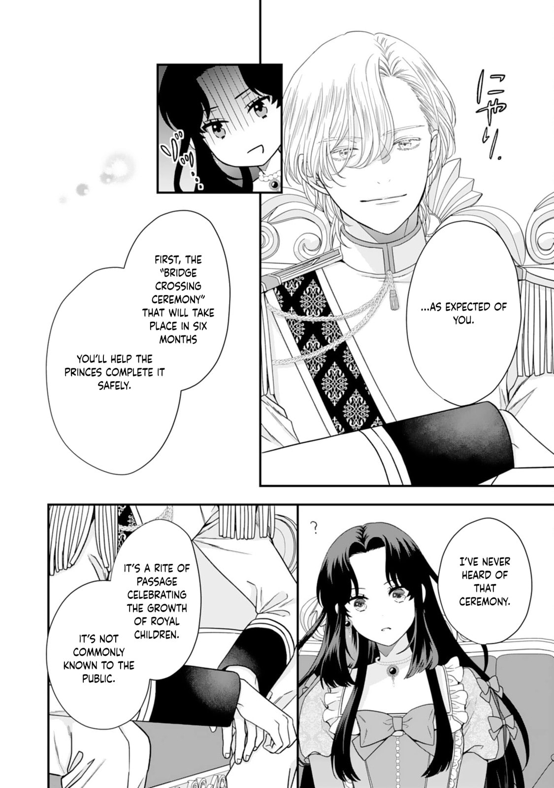 Futago Ouji no Mamahaha ni Narimashite: Kiraware Akujo desu ga, Sonna Koto yori Musuko-tachi ga Kawaisugite Komarimasu Chapter 3 page 24 - 