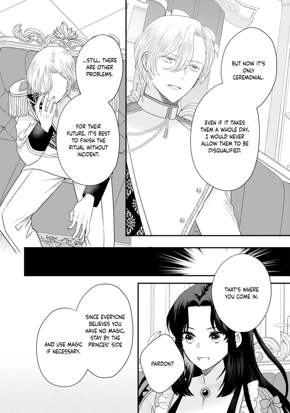 Futago Ouji no Mamahaha ni Narimashite: Kiraware Akujo desu ga, Sonna Koto yori Musuko-tachi ga Kawaisugite Komarimasu Chapter 3 page 26 - 