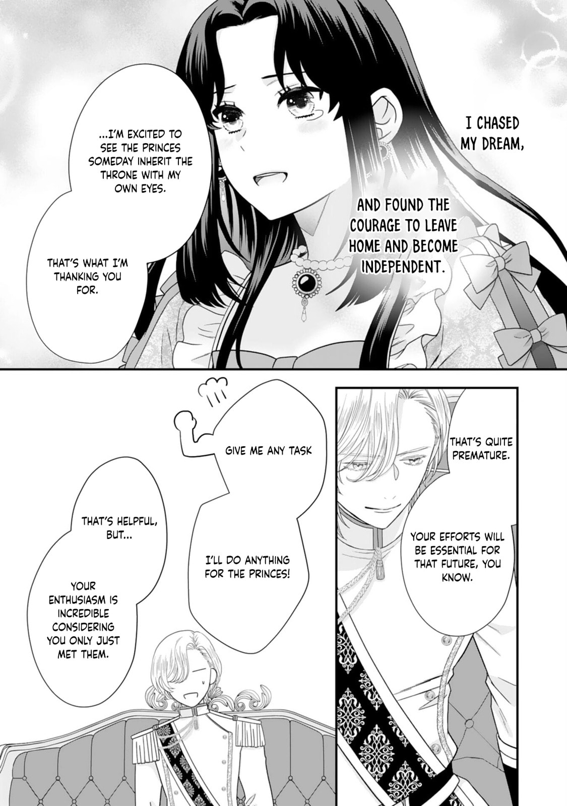 Futago Ouji no Mamahaha ni Narimashite: Kiraware Akujo desu ga, Sonna Koto yori Musuko-tachi ga Kawaisugite Komarimasu Chapter 3 page 31 - 