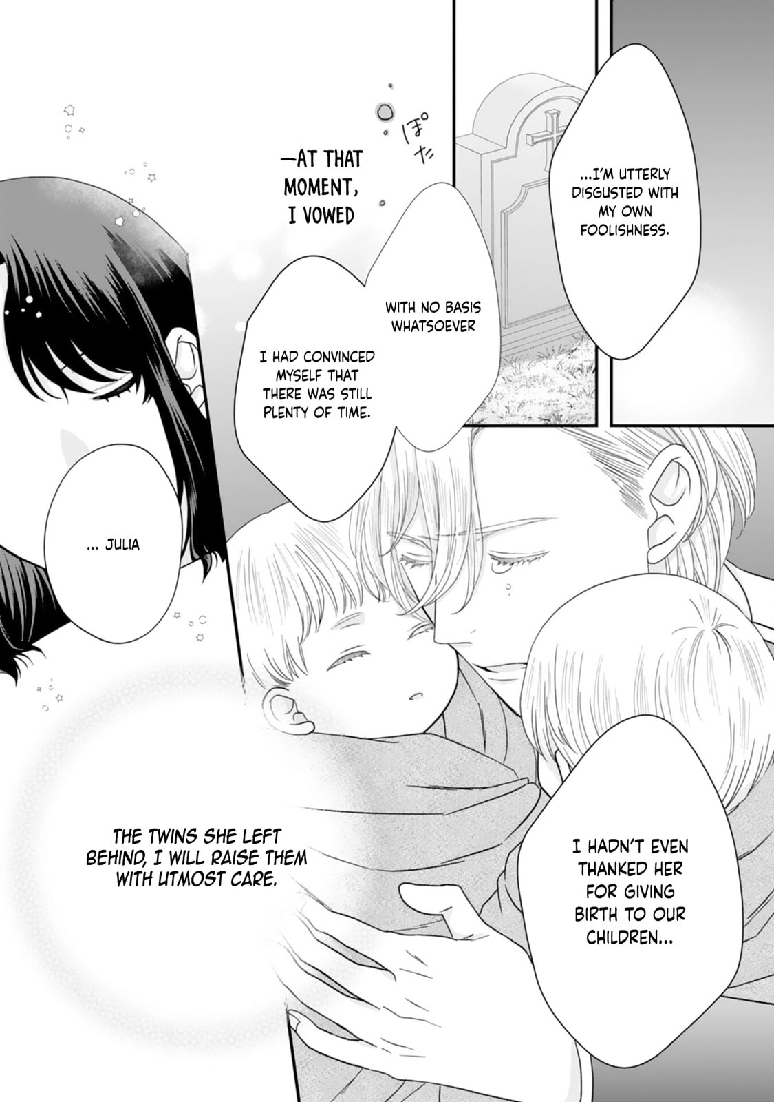 Futago Ouji no Mamahaha ni Narimashite: Kiraware Akujo desu ga, Sonna Koto yori Musuko-tachi ga Kawaisugite Komarimasu Chapter 4 page 29 - 