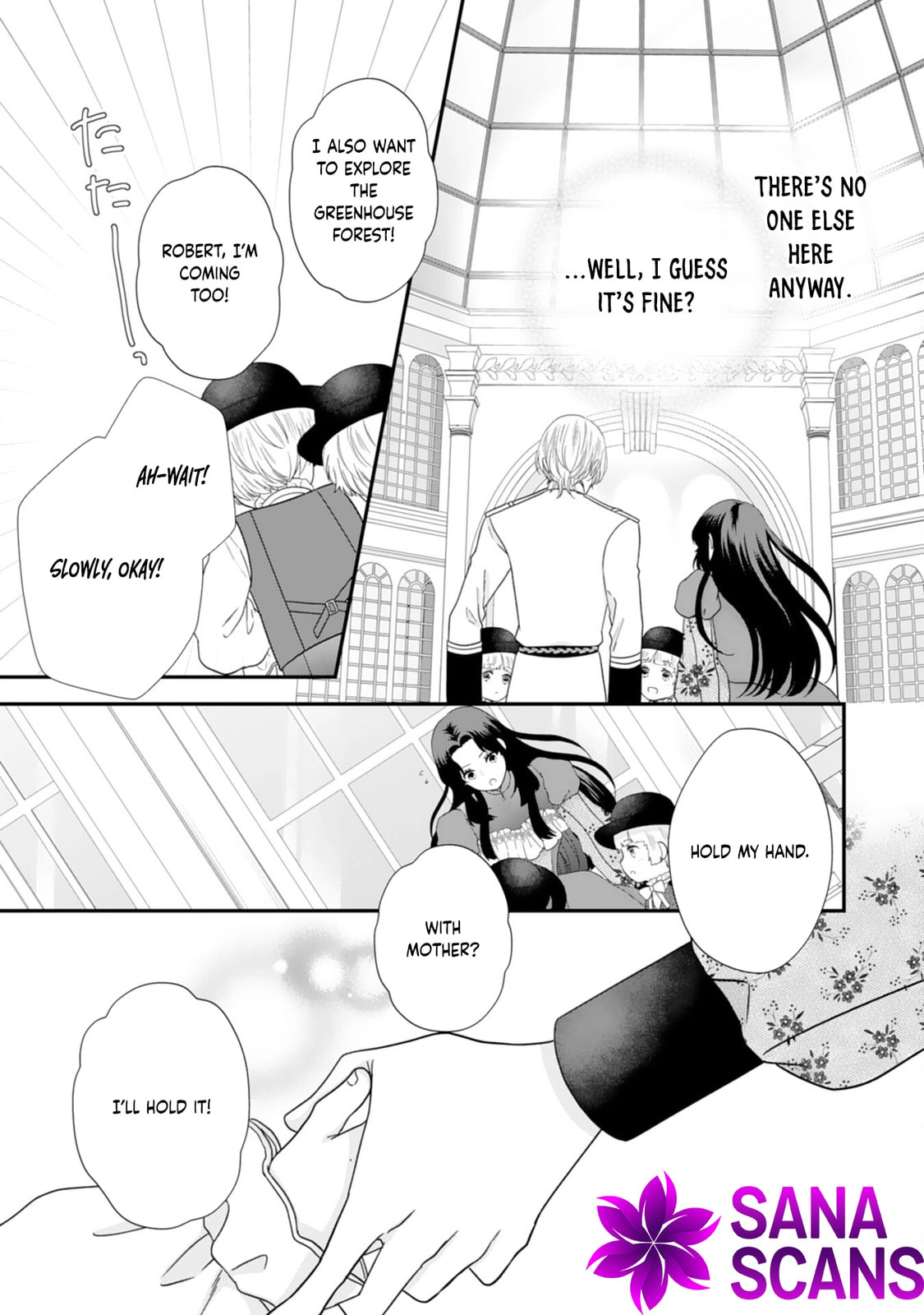 Futago Ouji no Mamahaha ni Narimashite: Kiraware Akujo desu ga, Sonna Koto yori Musuko-tachi ga Kawaisugite Komarimasu Chapter 5 page 13 - 