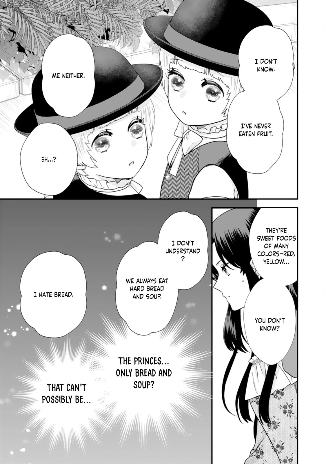 Futago Ouji no Mamahaha ni Narimashite: Kiraware Akujo desu ga, Sonna Koto yori Musuko-tachi ga Kawaisugite Komarimasu Chapter 5 page 17 - 