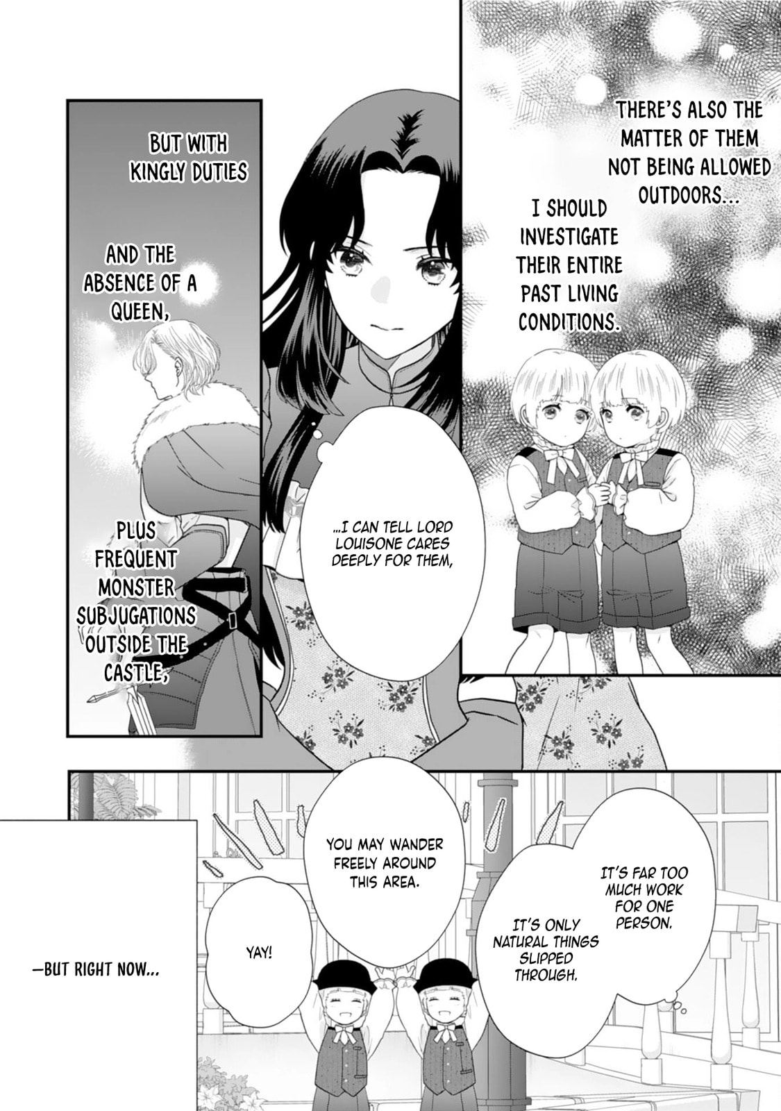 Futago Ouji no Mamahaha ni Narimashite: Kiraware Akujo desu ga, Sonna Koto yori Musuko-tachi ga Kawaisugite Komarimasu Chapter 5 page 20 - 