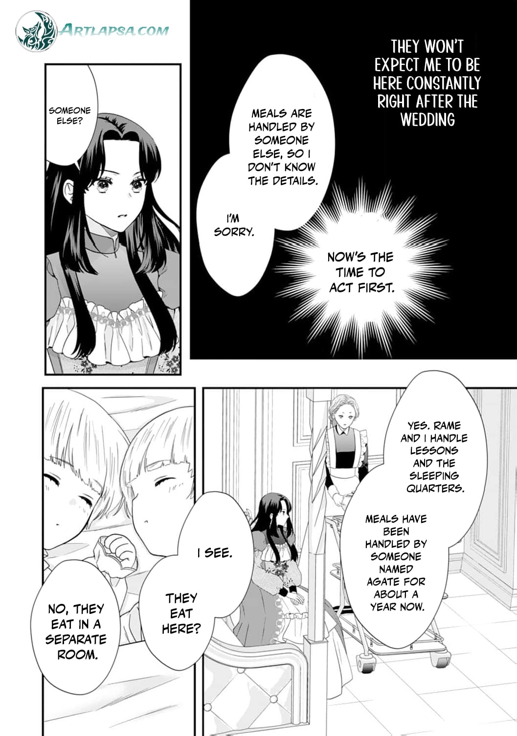 Futago Ouji no Mamahaha ni Narimashite: Kiraware Akujo desu ga, Sonna Koto yori Musuko-tachi ga Kawaisugite Komarimasu Chapter 6 page 11 - 