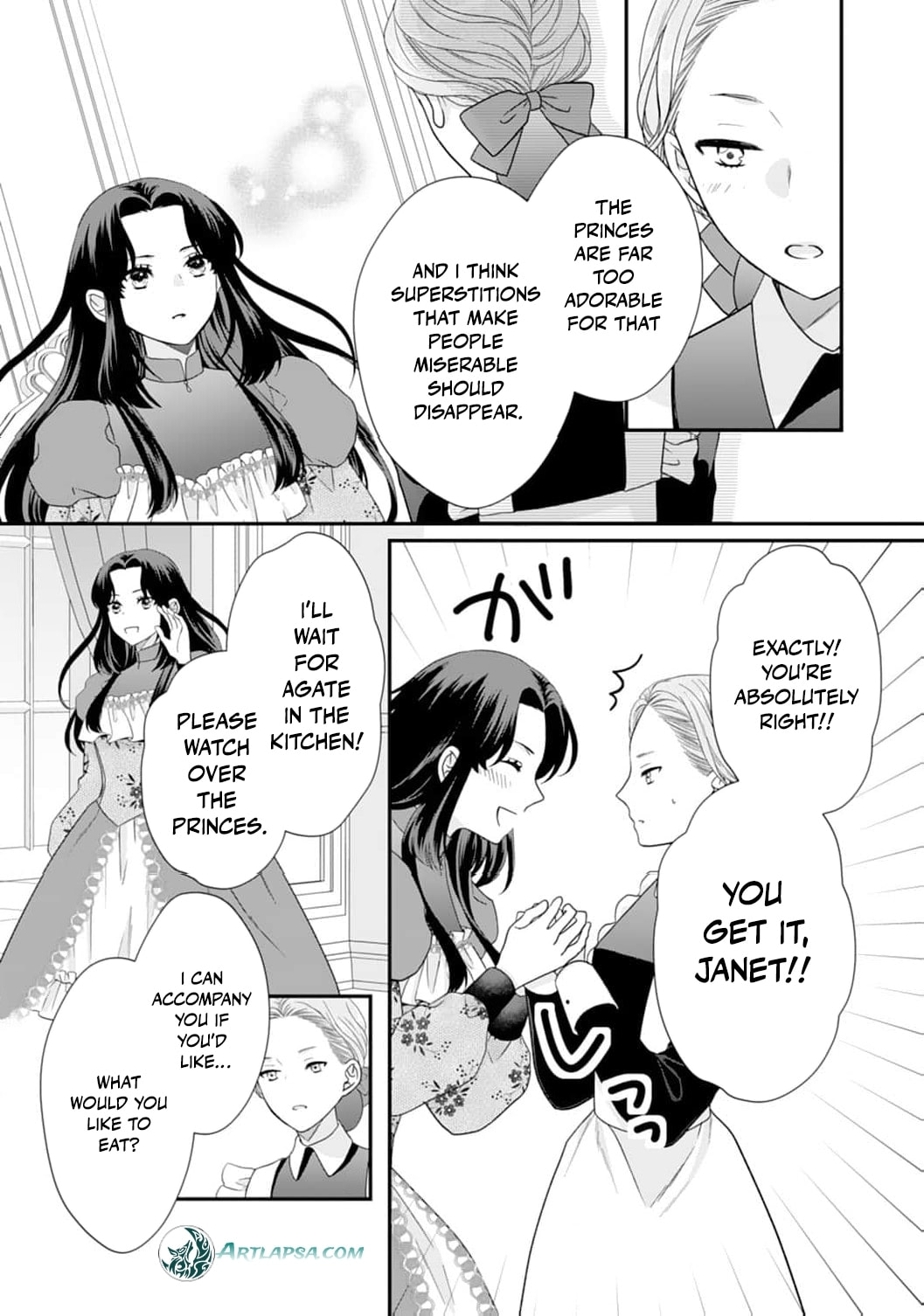 Futago Ouji no Mamahaha ni Narimashite: Kiraware Akujo desu ga, Sonna Koto yori Musuko-tachi ga Kawaisugite Komarimasu Chapter 6 page 17 - 