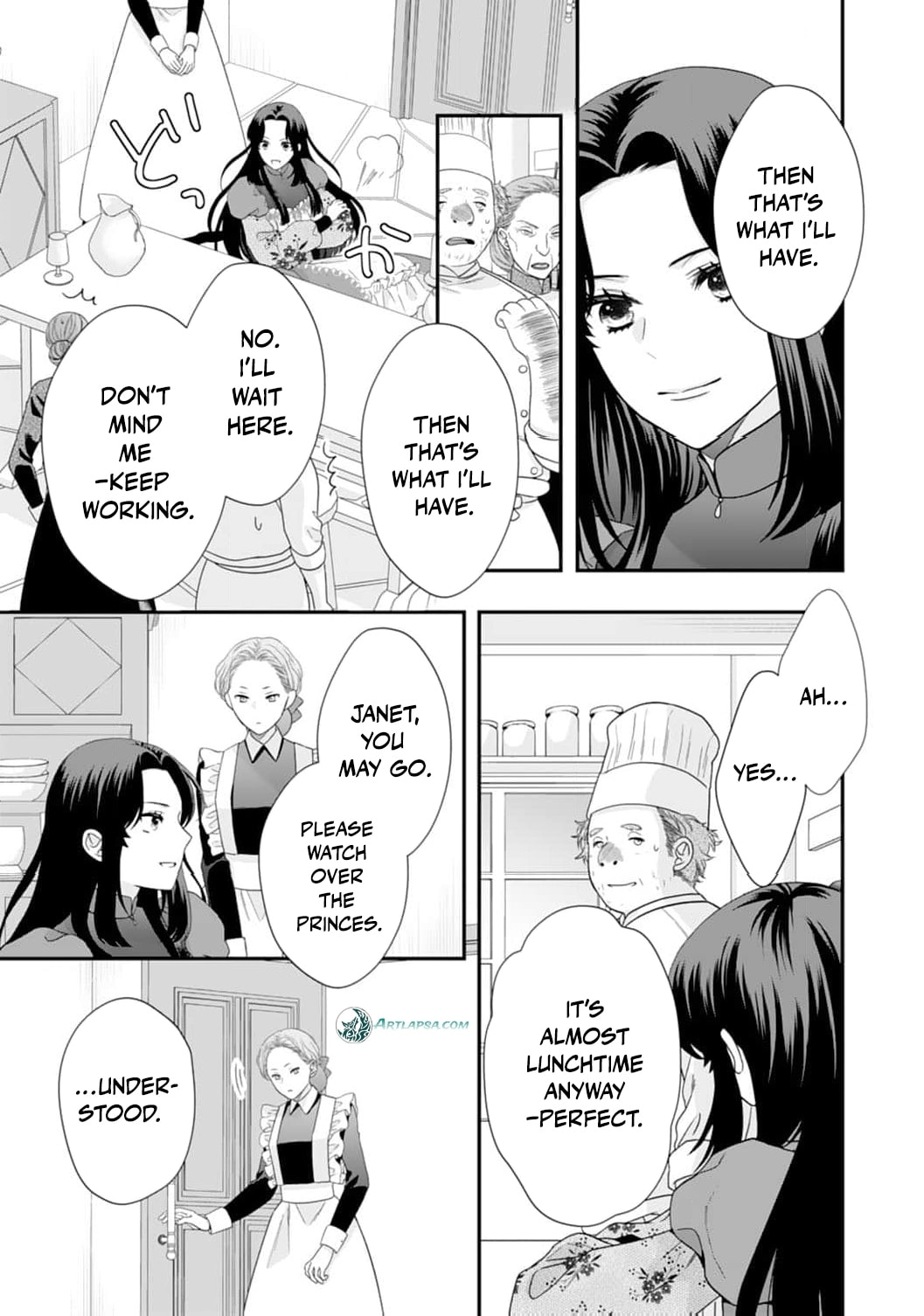 Futago Ouji no Mamahaha ni Narimashite: Kiraware Akujo desu ga, Sonna Koto yori Musuko-tachi ga Kawaisugite Komarimasu Chapter 6 page 22 - 