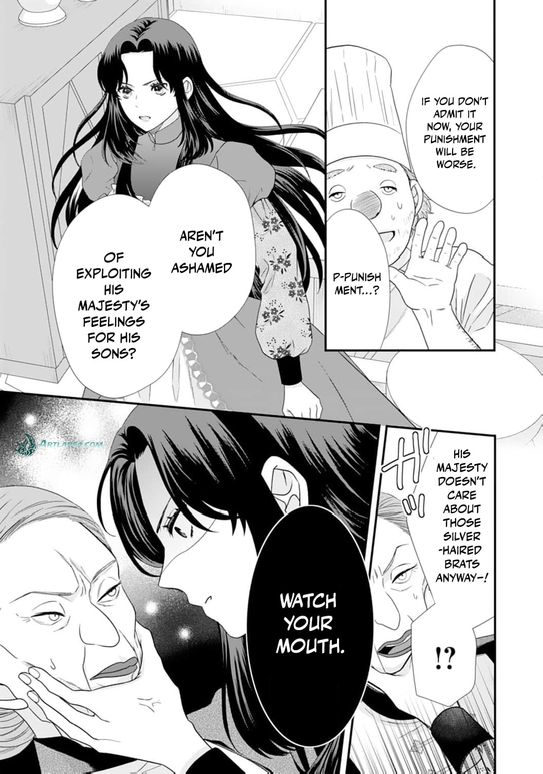 Futago Ouji no Mamahaha ni Narimashite: Kiraware Akujo desu ga, Sonna Koto yori Musuko-tachi ga Kawaisugite Komarimasu Chapter 6 page 32 - 