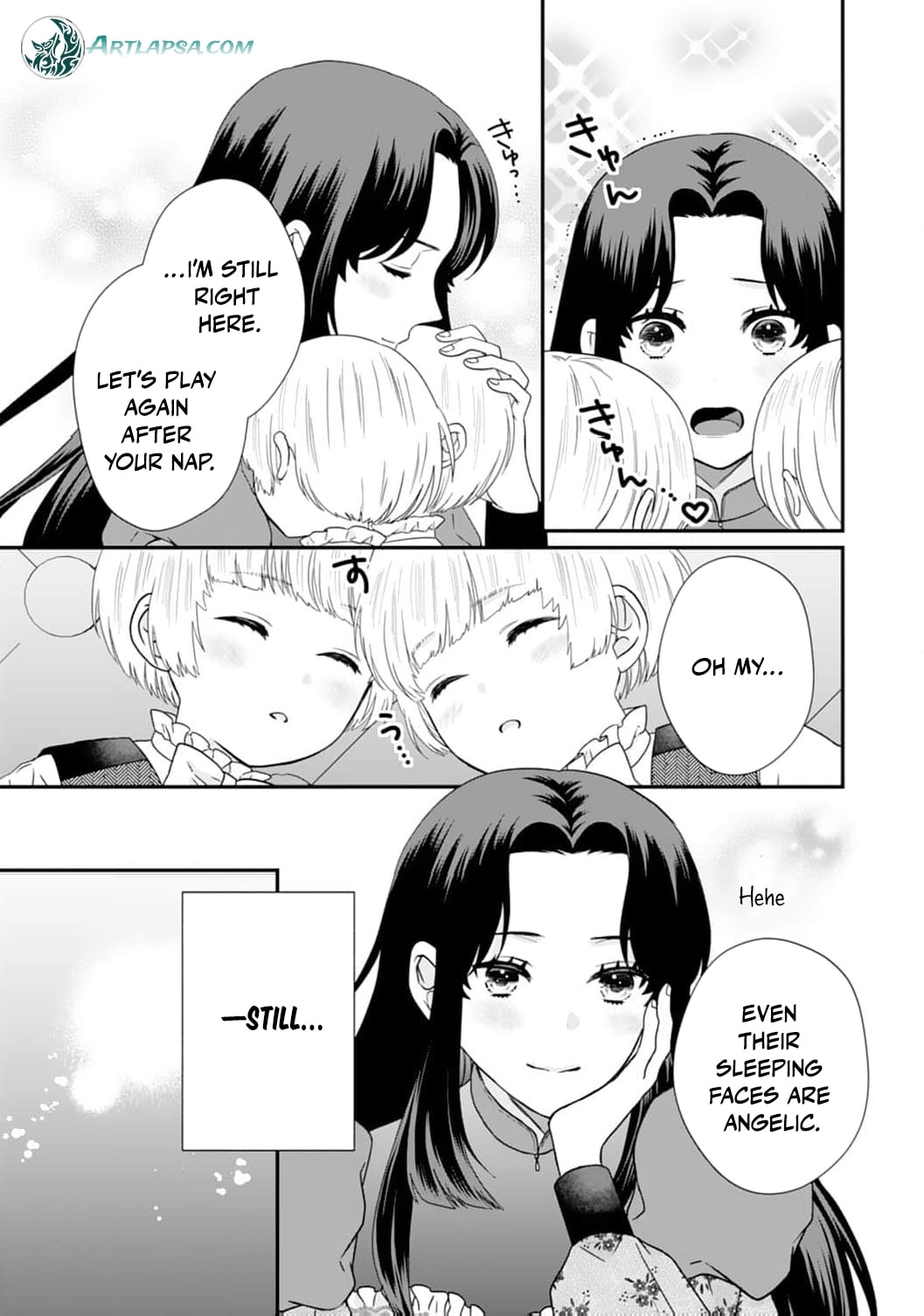 Futago Ouji no Mamahaha ni Narimashite: Kiraware Akujo desu ga, Sonna Koto yori Musuko-tachi ga Kawaisugite Komarimasu Chapter 6 page 6 - 