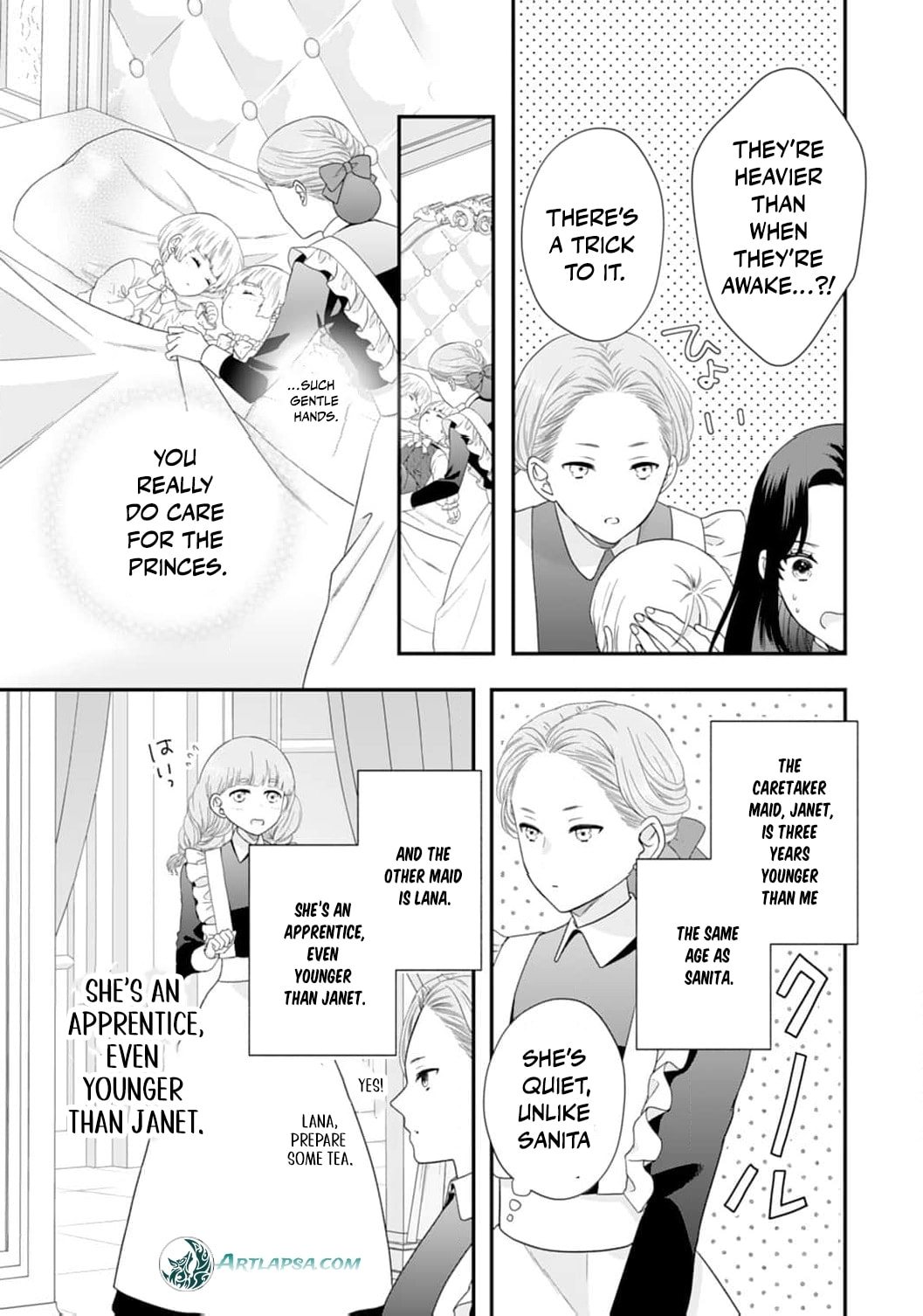 Futago Ouji no Mamahaha ni Narimashite: Kiraware Akujo desu ga, Sonna Koto yori Musuko-tachi ga Kawaisugite Komarimasu Chapter 6 page 8 - 