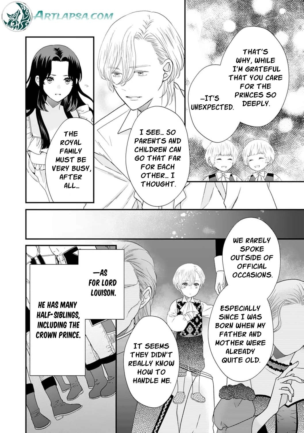 Futago Ouji no Mamahaha ni Narimashite: Kiraware Akujo desu ga, Sonna Koto yori Musuko-tachi ga Kawaisugite Komarimasu Chapter 7 page 21 - 