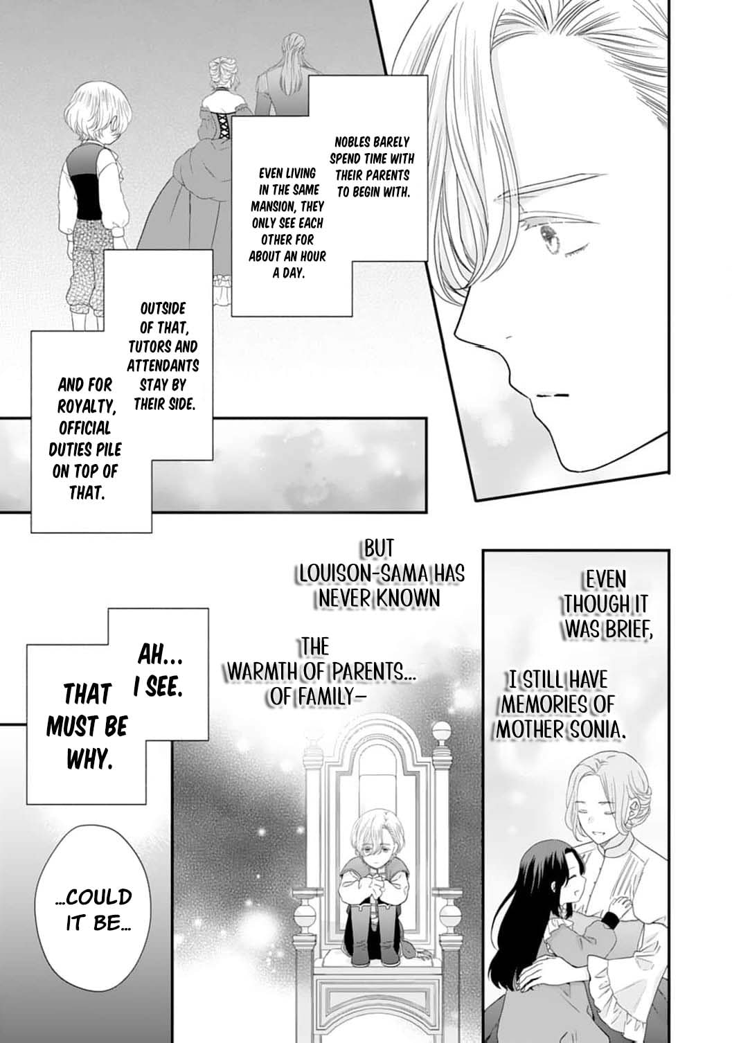 Futago Ouji no Mamahaha ni Narimashite: Kiraware Akujo desu ga, Sonna Koto yori Musuko-tachi ga Kawaisugite Komarimasu Chapter 7 page 24 - 