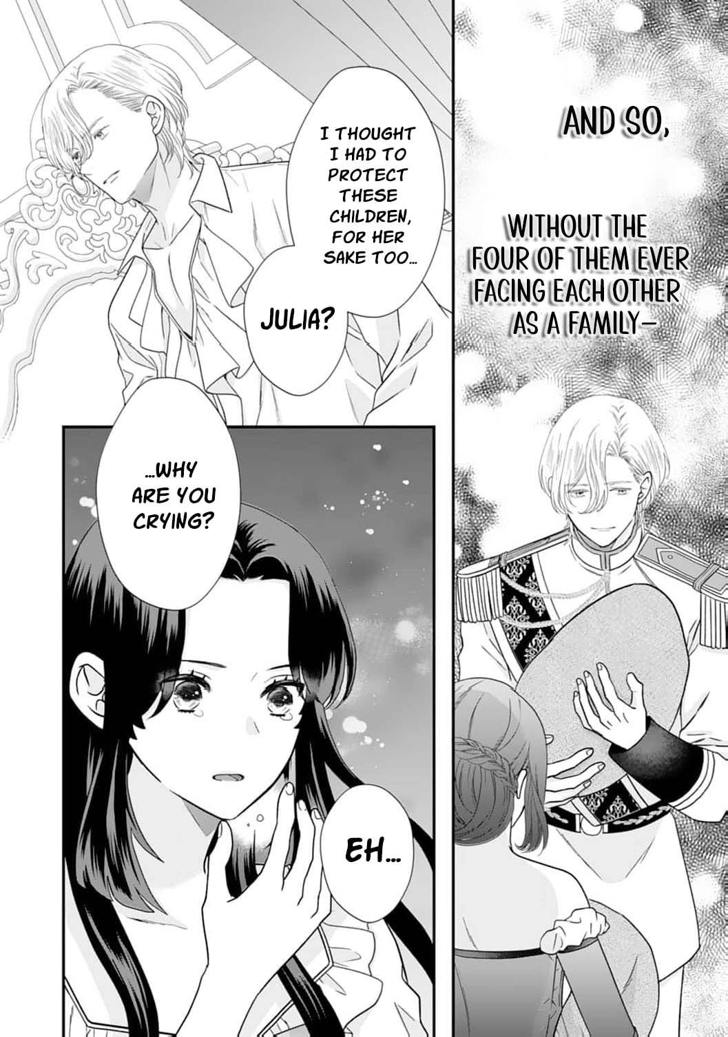 Futago Ouji no Mamahaha ni Narimashite: Kiraware Akujo desu ga, Sonna Koto yori Musuko-tachi ga Kawaisugite Komarimasu Chapter 7 page 27 - 