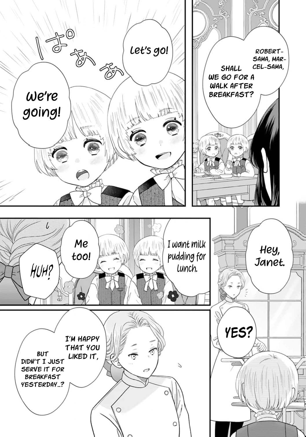 Futago Ouji no Mamahaha ni Narimashite: Kiraware Akujo desu ga, Sonna Koto yori Musuko-tachi ga Kawaisugite Komarimasu Chapter 7 page 34 - 