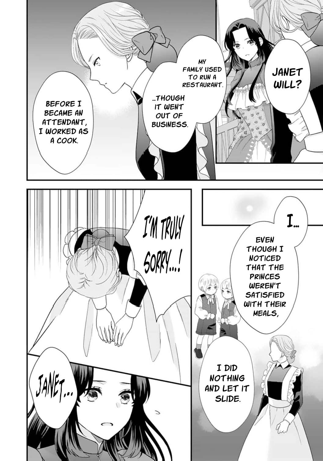 Futago Ouji no Mamahaha ni Narimashite: Kiraware Akujo desu ga, Sonna Koto yori Musuko-tachi ga Kawaisugite Komarimasu Chapter 7 page 9 - 