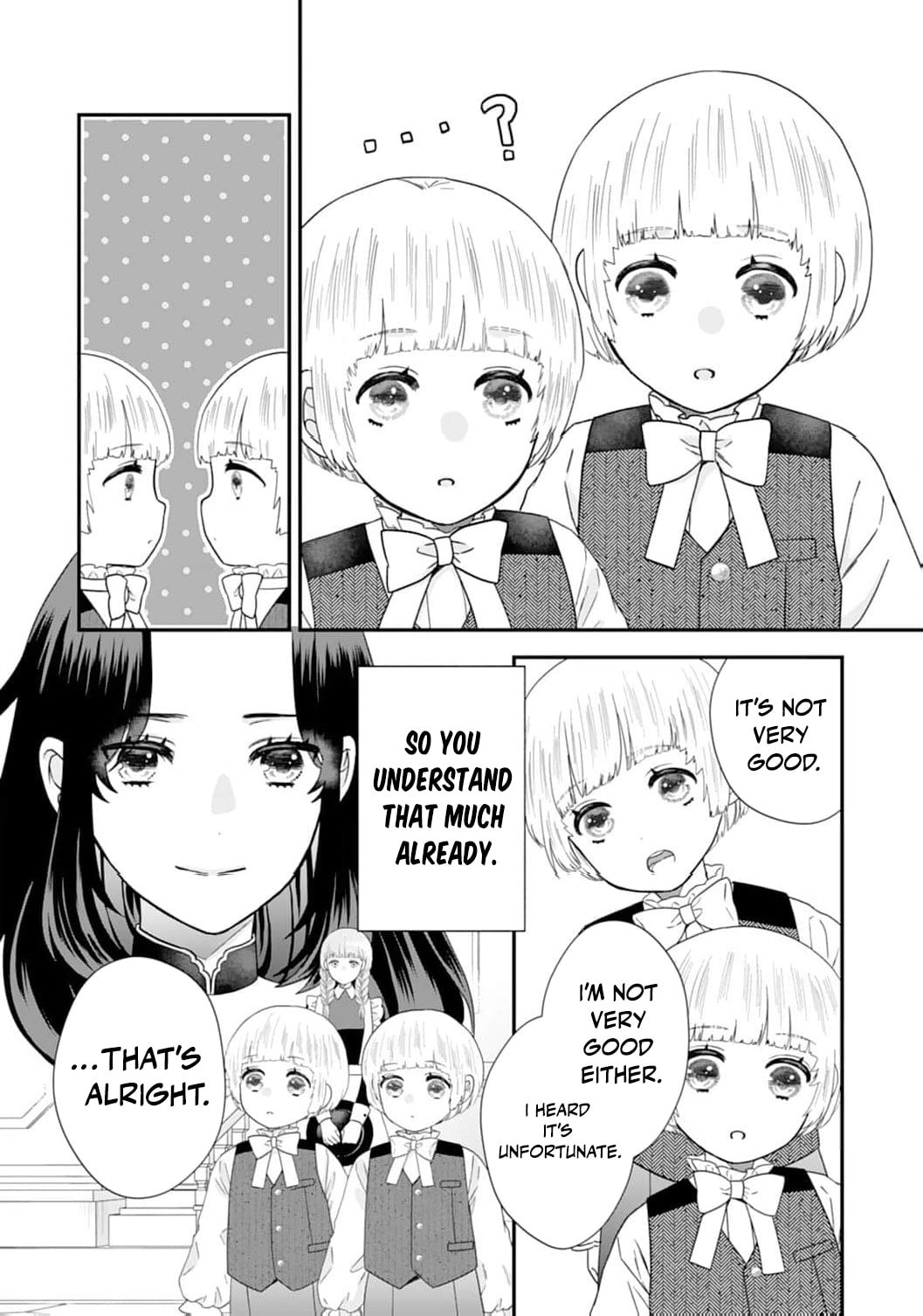 Futago Ouji no Mamahaha ni Narimashite: Kiraware Akujo desu ga, Sonna Koto yori Musuko-tachi ga Kawaisugite Komarimasu Chapter 8 page 11 - 