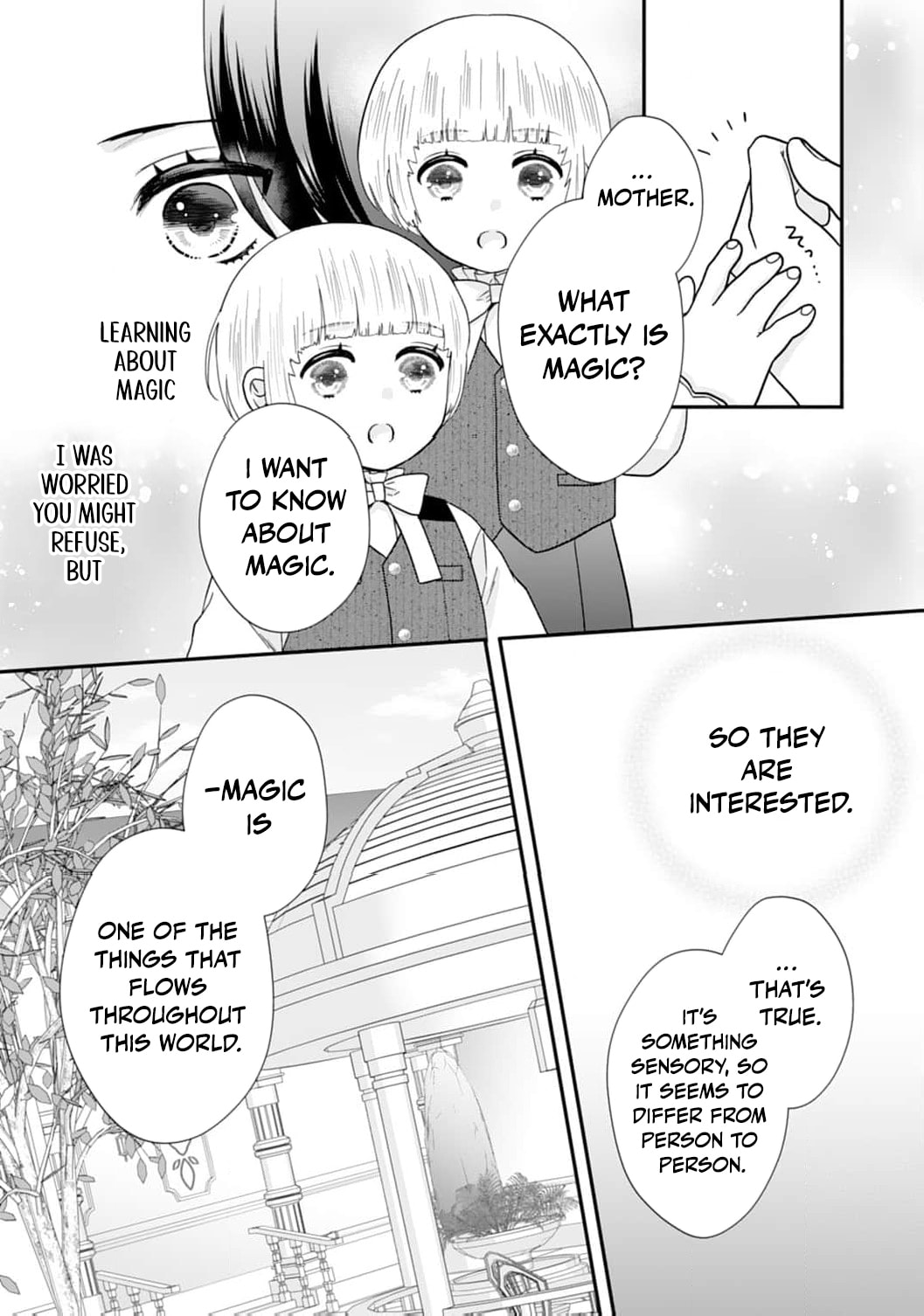Futago Ouji no Mamahaha ni Narimashite: Kiraware Akujo desu ga, Sonna Koto yori Musuko-tachi ga Kawaisugite Komarimasu Chapter 8 page 14 - 