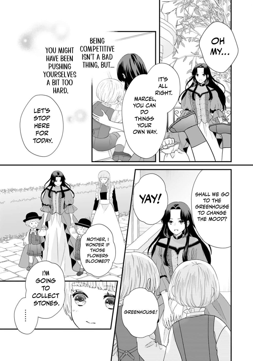 Futago Ouji no Mamahaha ni Narimashite: Kiraware Akujo desu ga, Sonna Koto yori Musuko-tachi ga Kawaisugite Komarimasu Chapter 8 page 18 - 