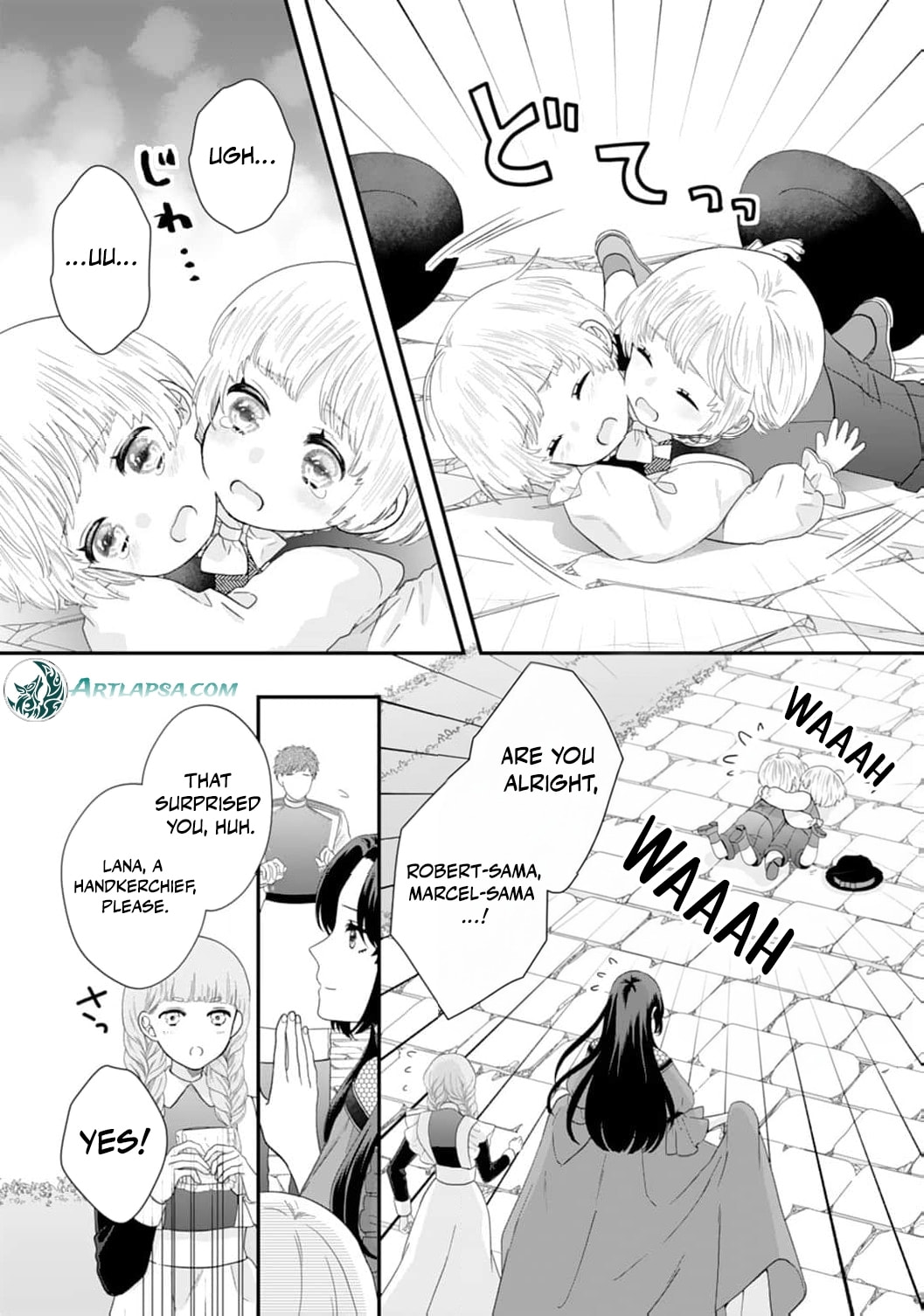 Futago Ouji no Mamahaha ni Narimashite: Kiraware Akujo desu ga, Sonna Koto yori Musuko-tachi ga Kawaisugite Komarimasu Chapter 8 page 20 - 