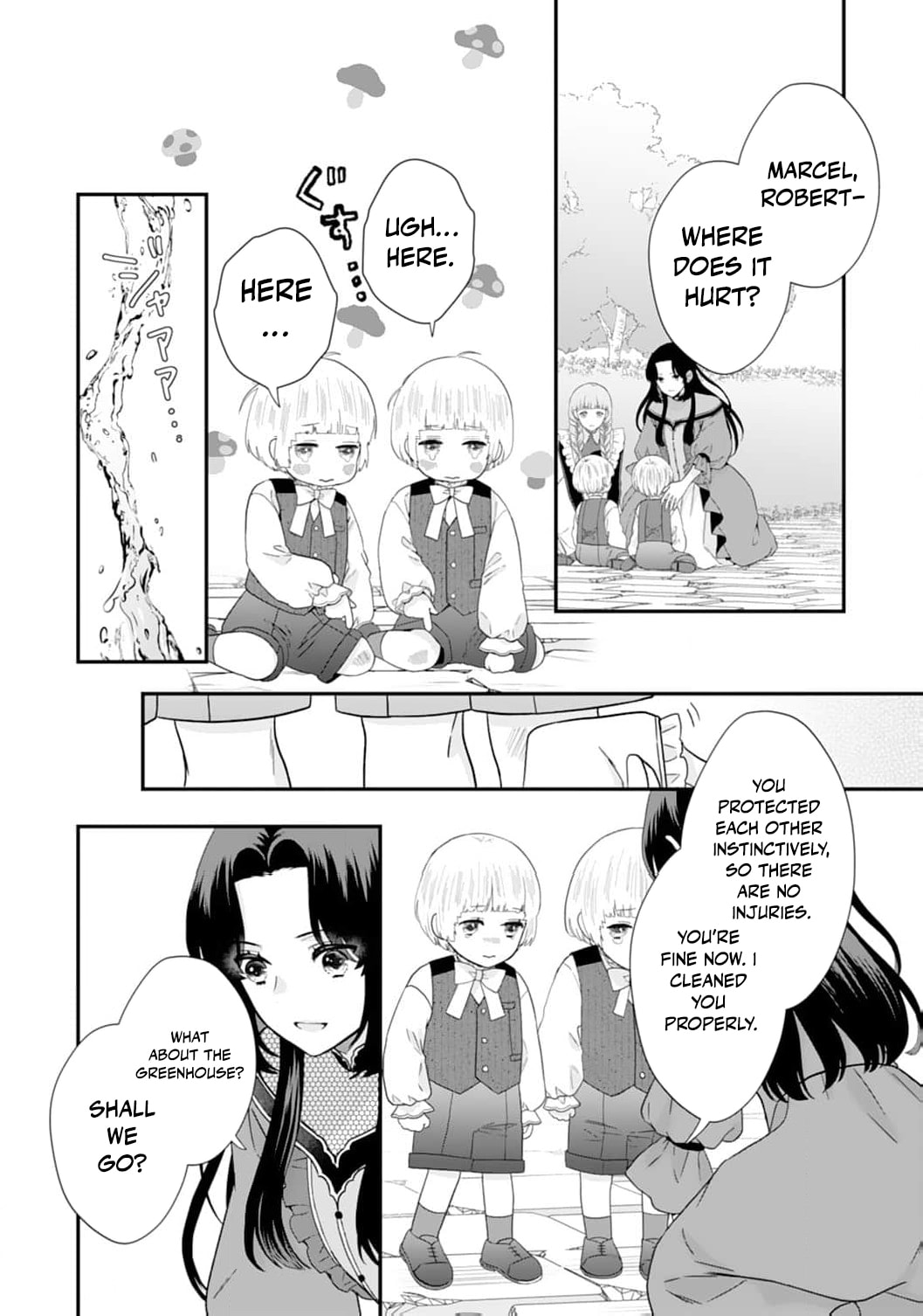 Futago Ouji no Mamahaha ni Narimashite: Kiraware Akujo desu ga, Sonna Koto yori Musuko-tachi ga Kawaisugite Komarimasu Chapter 8 page 21 - 