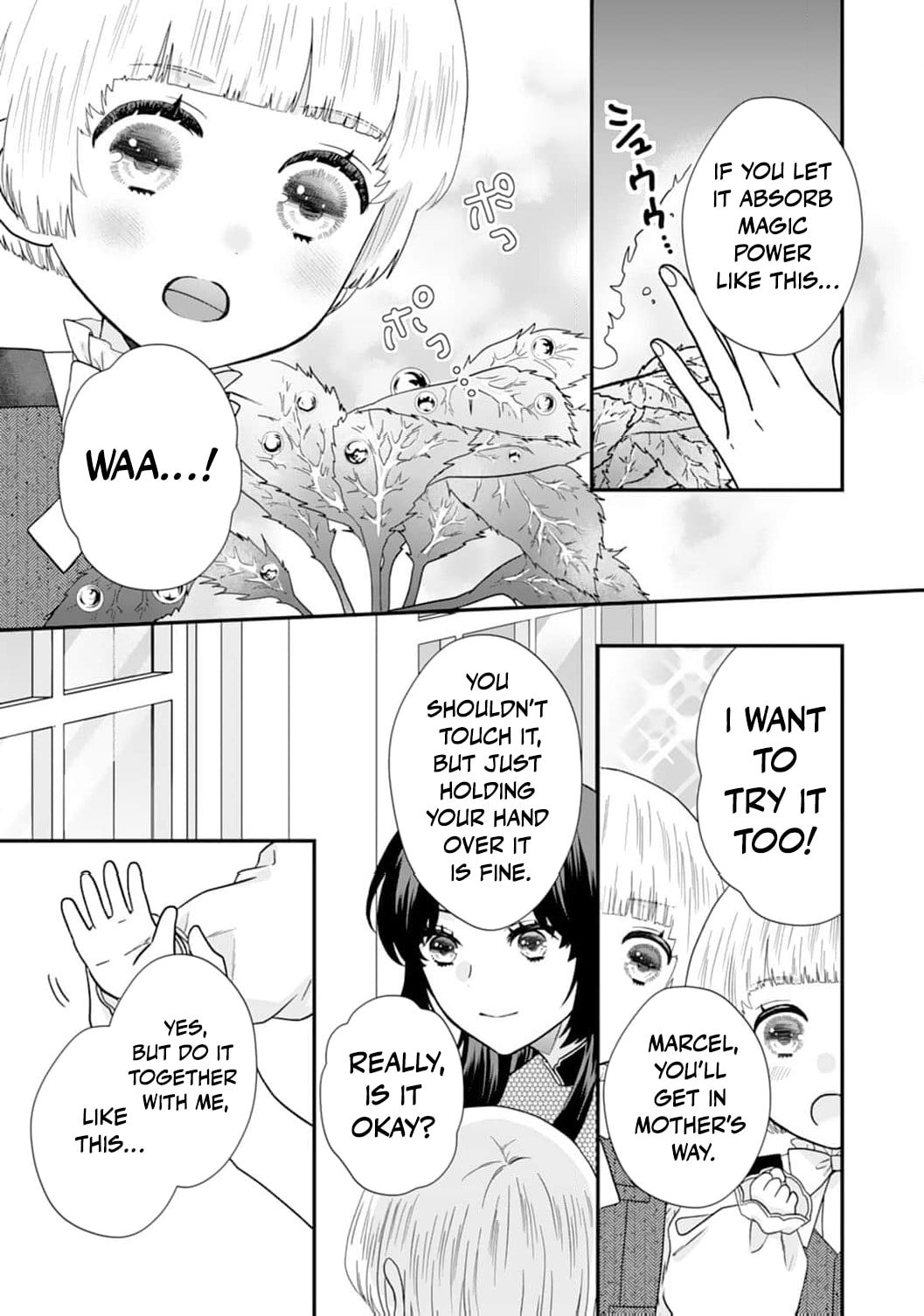 Futago Ouji no Mamahaha ni Narimashite: Kiraware Akujo desu ga, Sonna Koto yori Musuko-tachi ga Kawaisugite Komarimasu Chapter 8 page 24 - 