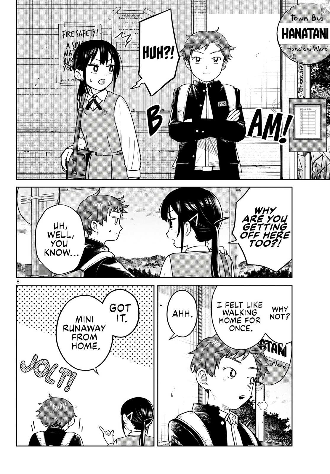 Futari Bus Chapter 11 page 8 - 