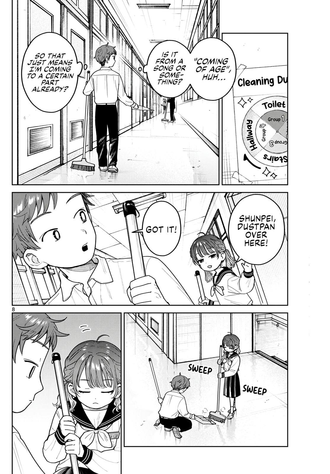 Futari Bus Chapter 12 page 8 - 
