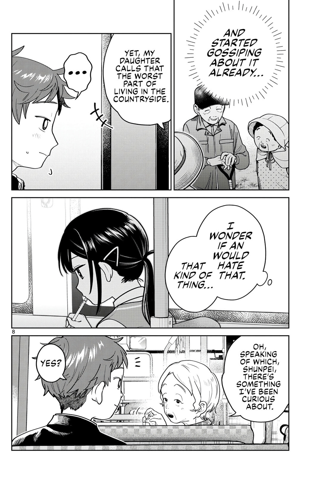 Futari Bus Chapter 13 page 8 - 