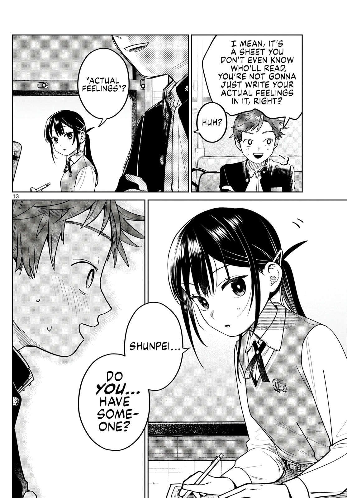 Futari Bus Chapter 19 page 13 - 