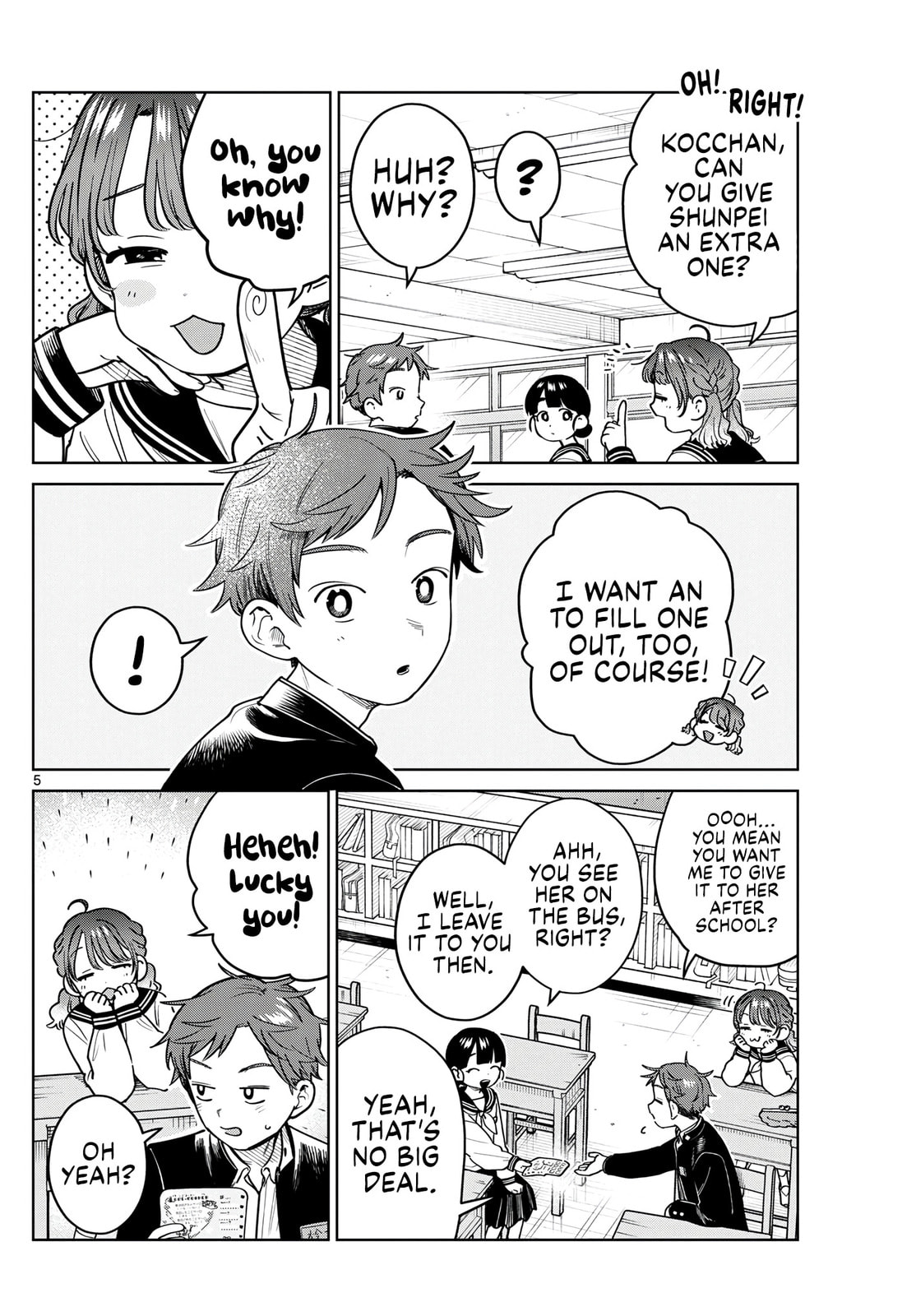 Futari Bus Chapter 19 page 5 - 