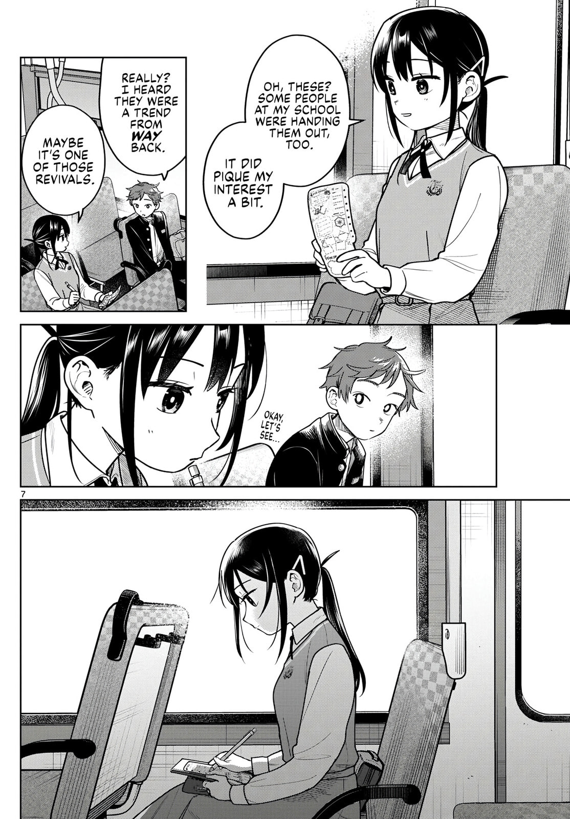 Futari Bus Chapter 19 page 7 - 