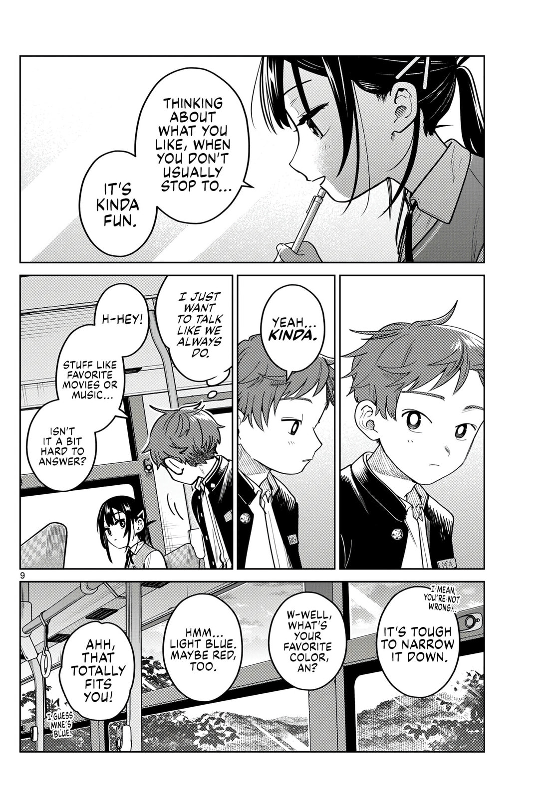 Futari Bus Chapter 19 page 9 - 