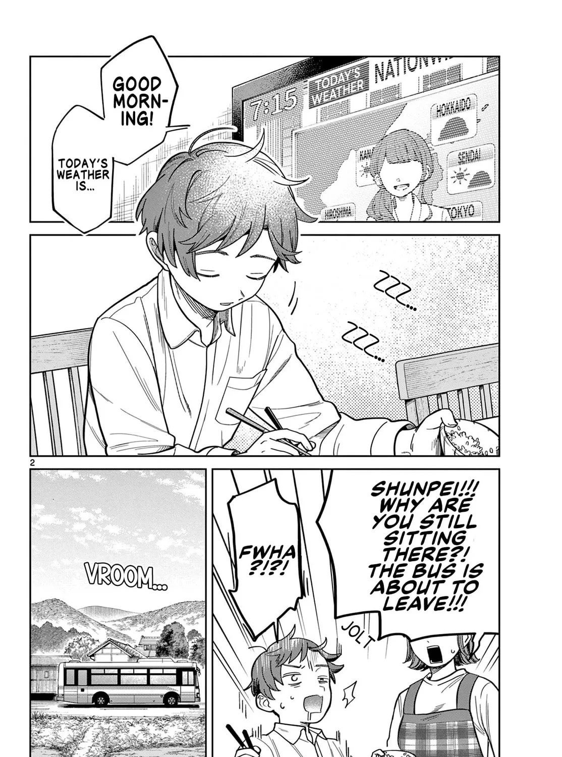 Futari Bus Chapter 2 page 3 - 