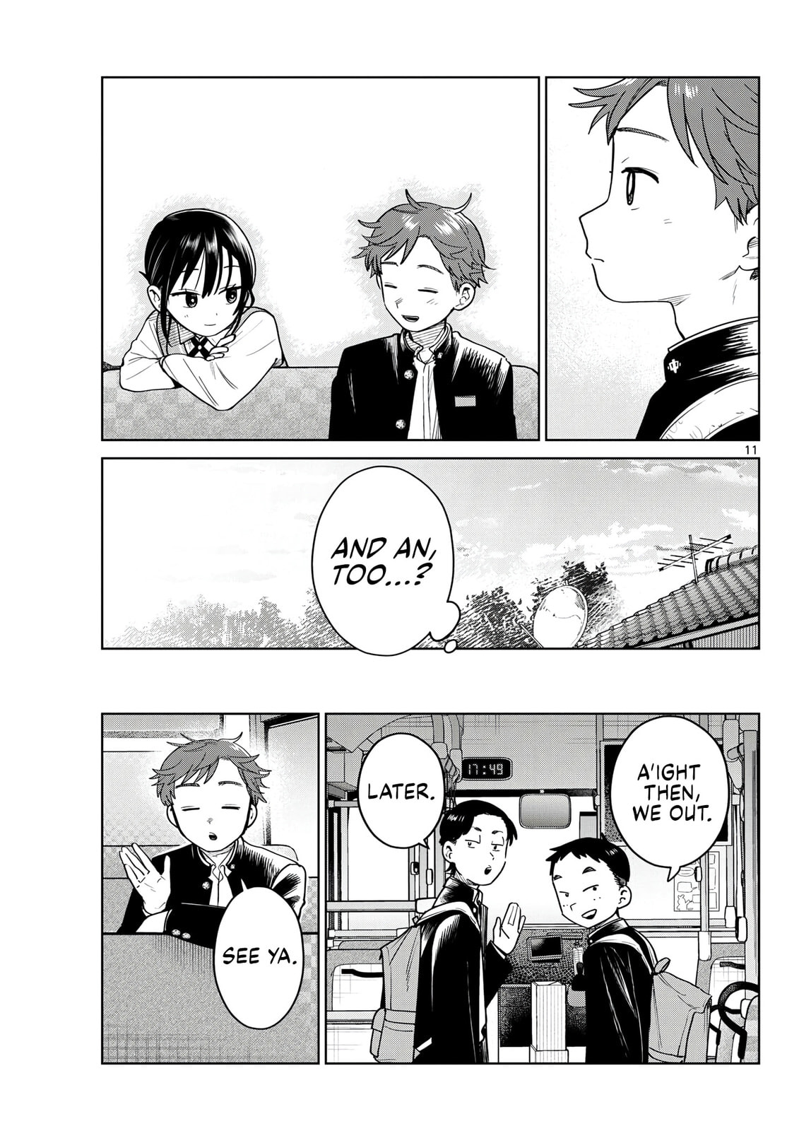 Futari Bus Chapter 21 page 11 - 