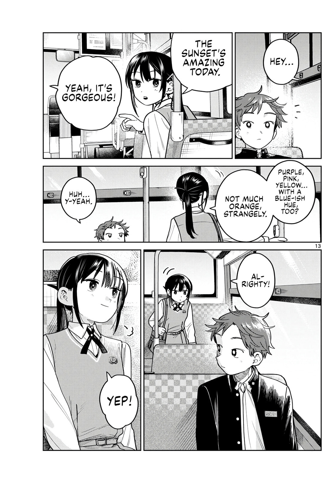 Futari Bus Chapter 21 page 13 - 
