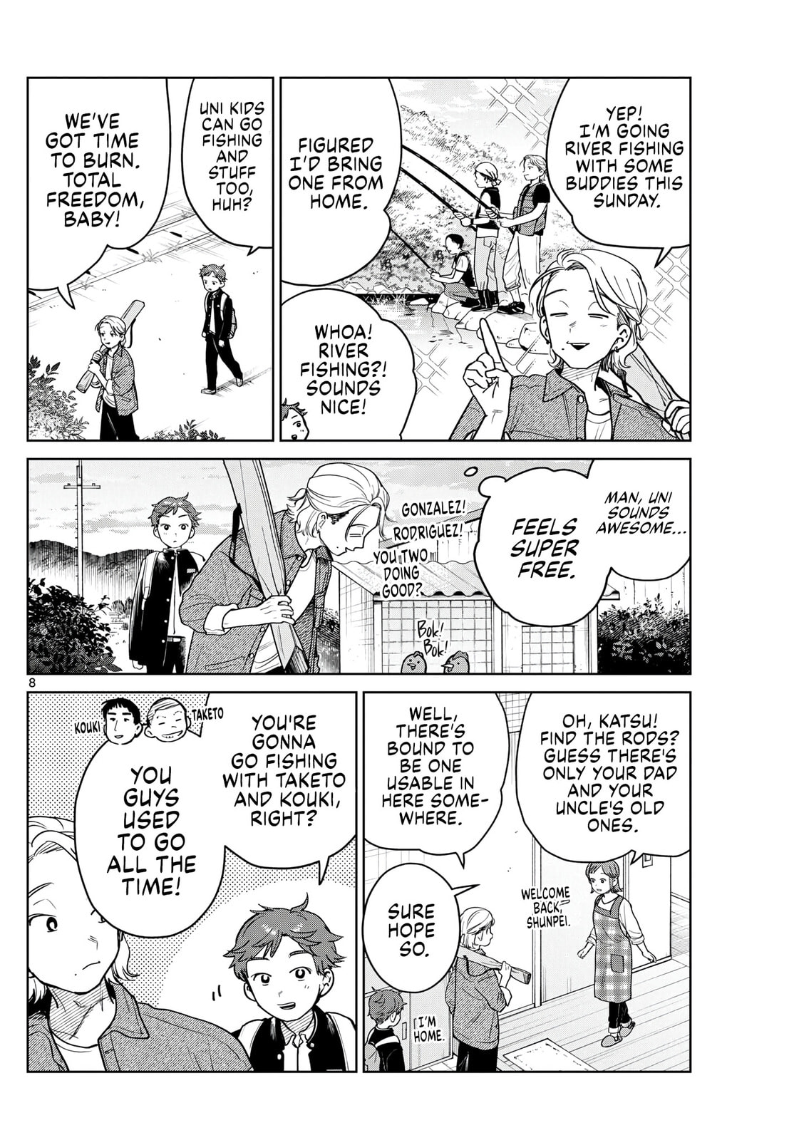 Futari Bus Chapter 21 page 8 - 