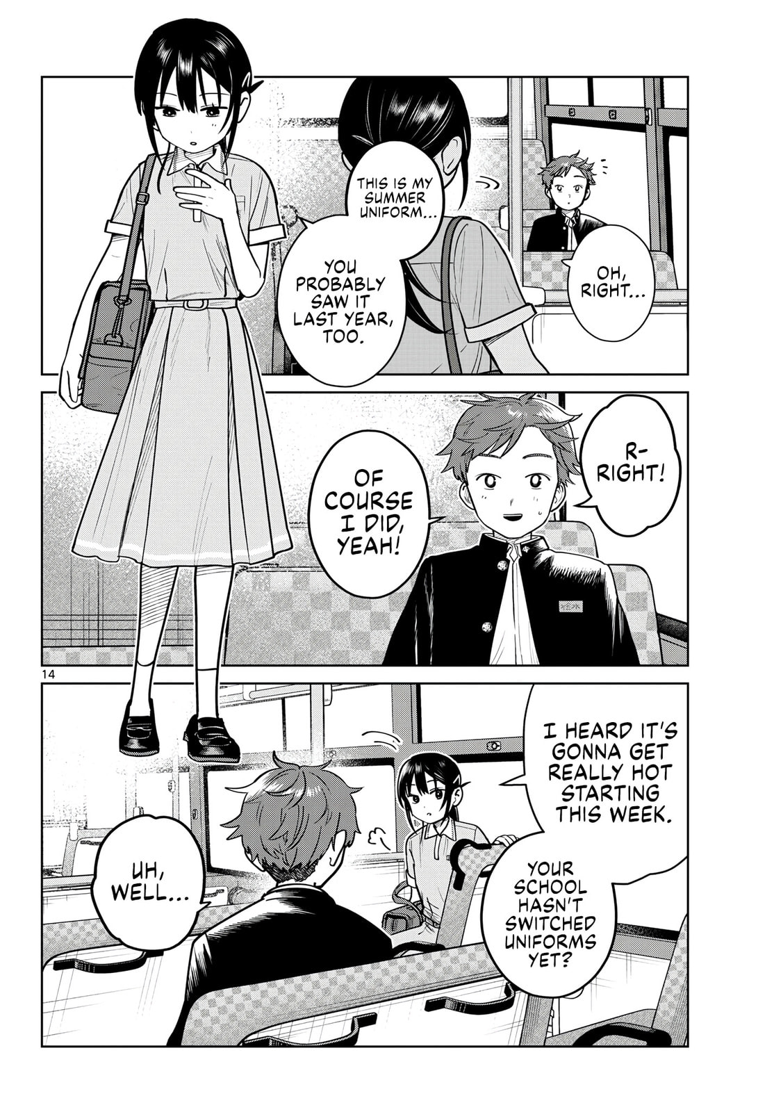 Futari Bus Chapter 23 page 14 - 