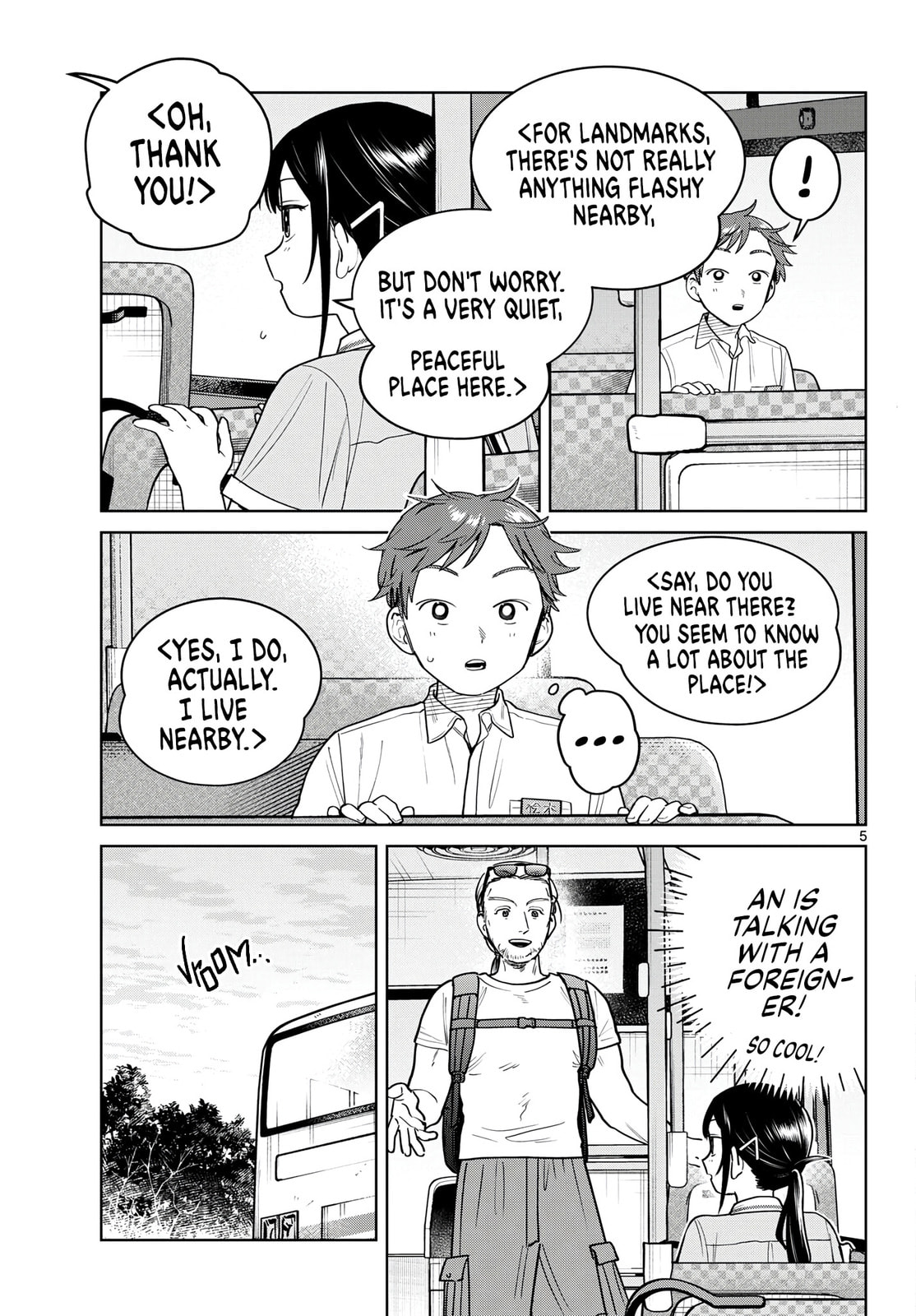 Futari Bus Chapter 24 page 5 - 