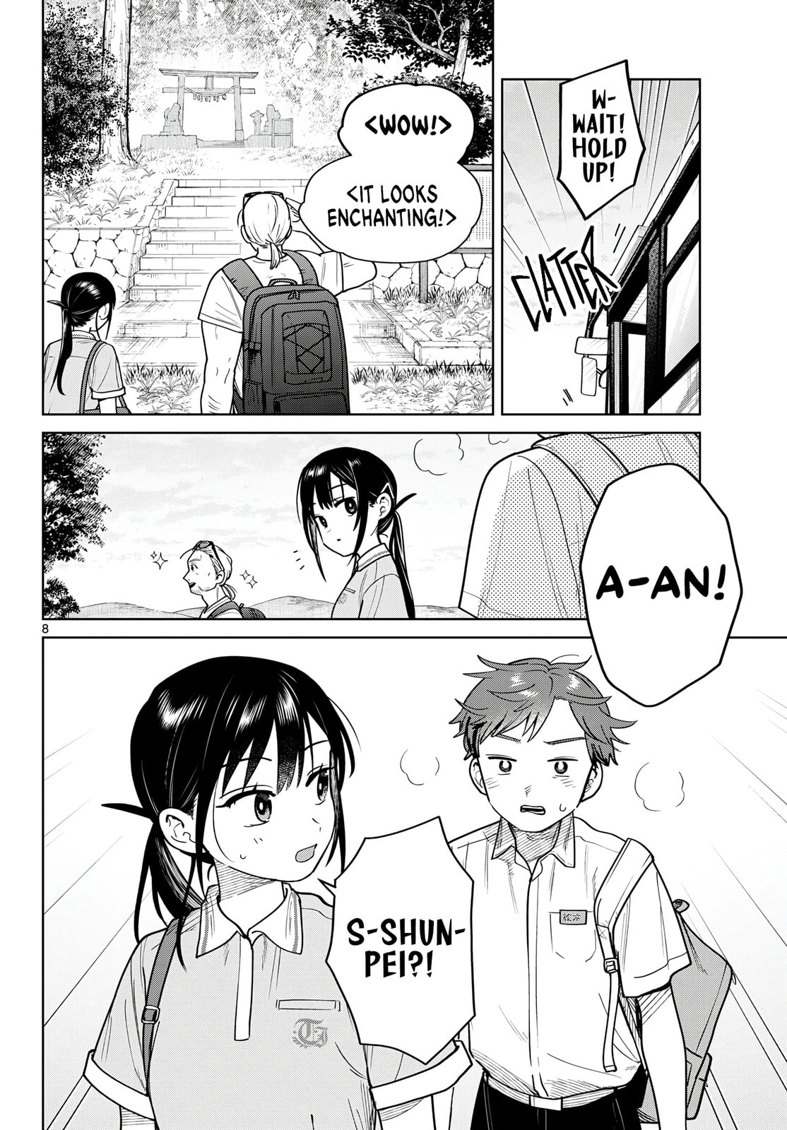 Futari Bus Chapter 24 page 8 - 