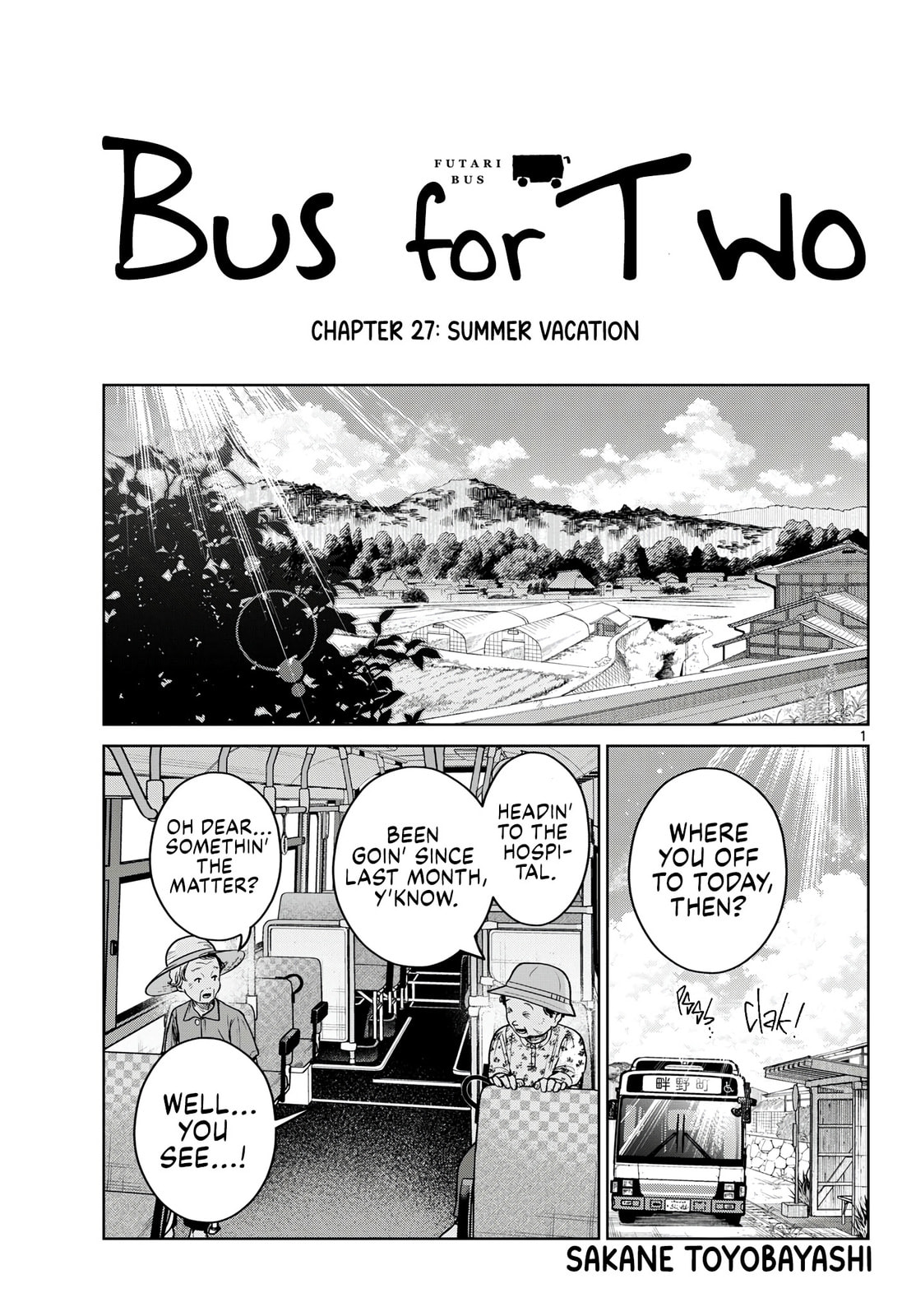 Futari Bus Chapter 27 page 1 - 