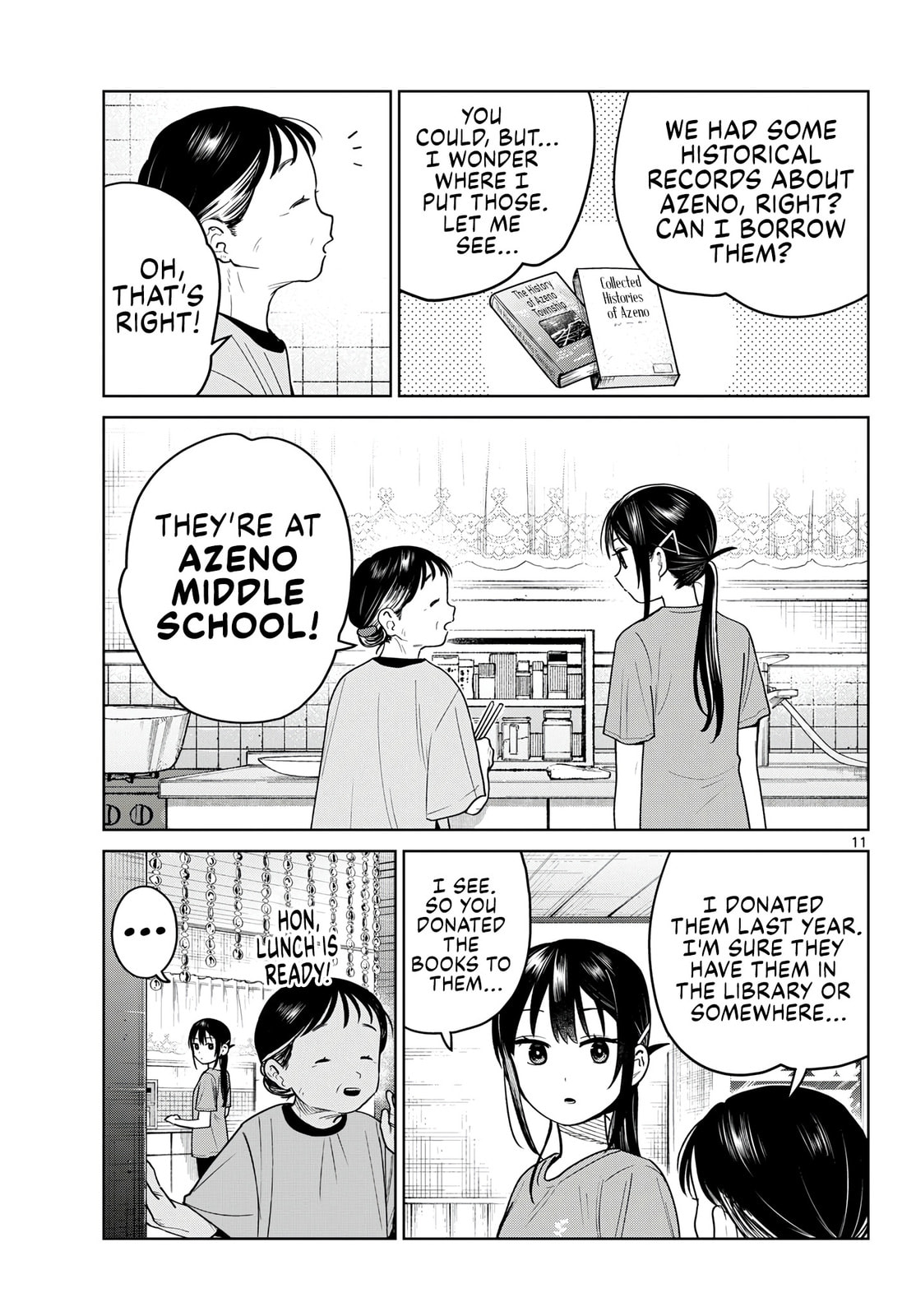 Futari Bus Chapter 27 page 11 - 