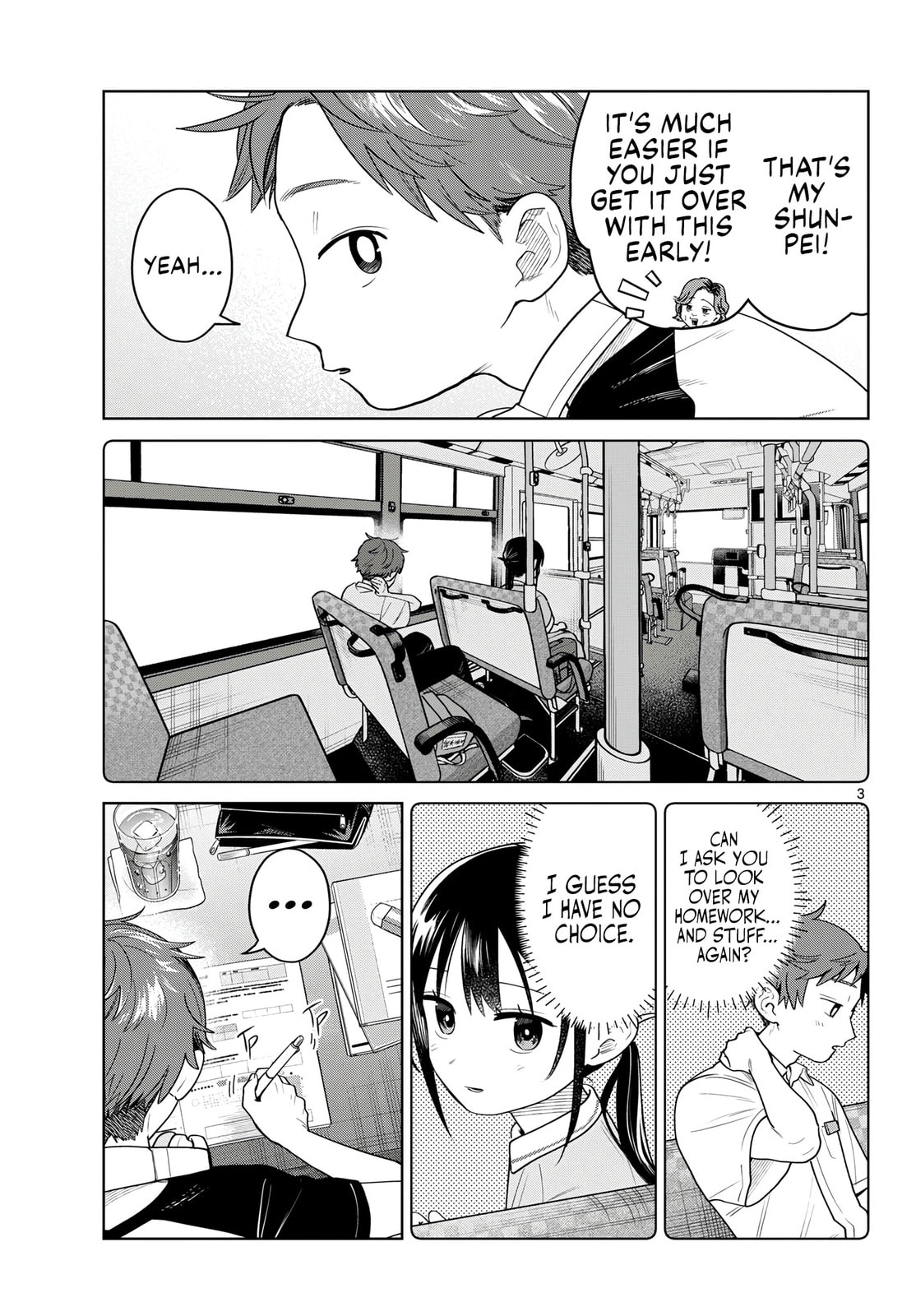 Futari Bus Chapter 27 page 3 - 