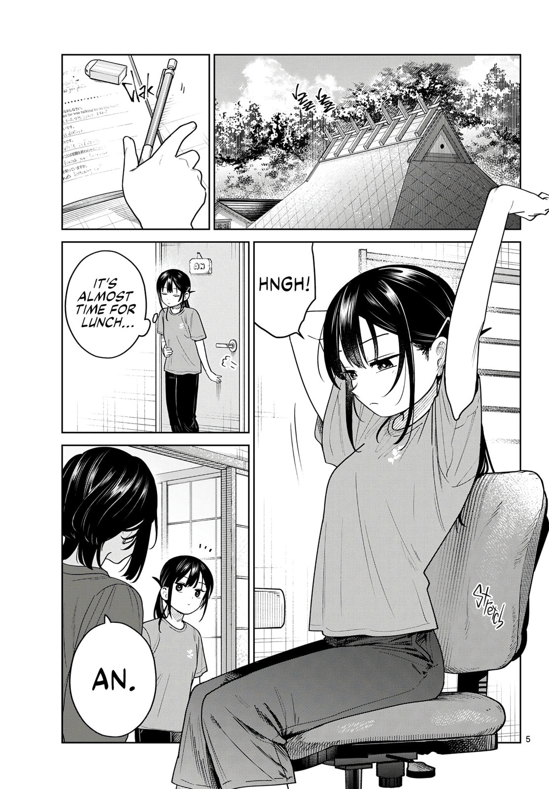 Futari Bus Chapter 27 page 5 - 