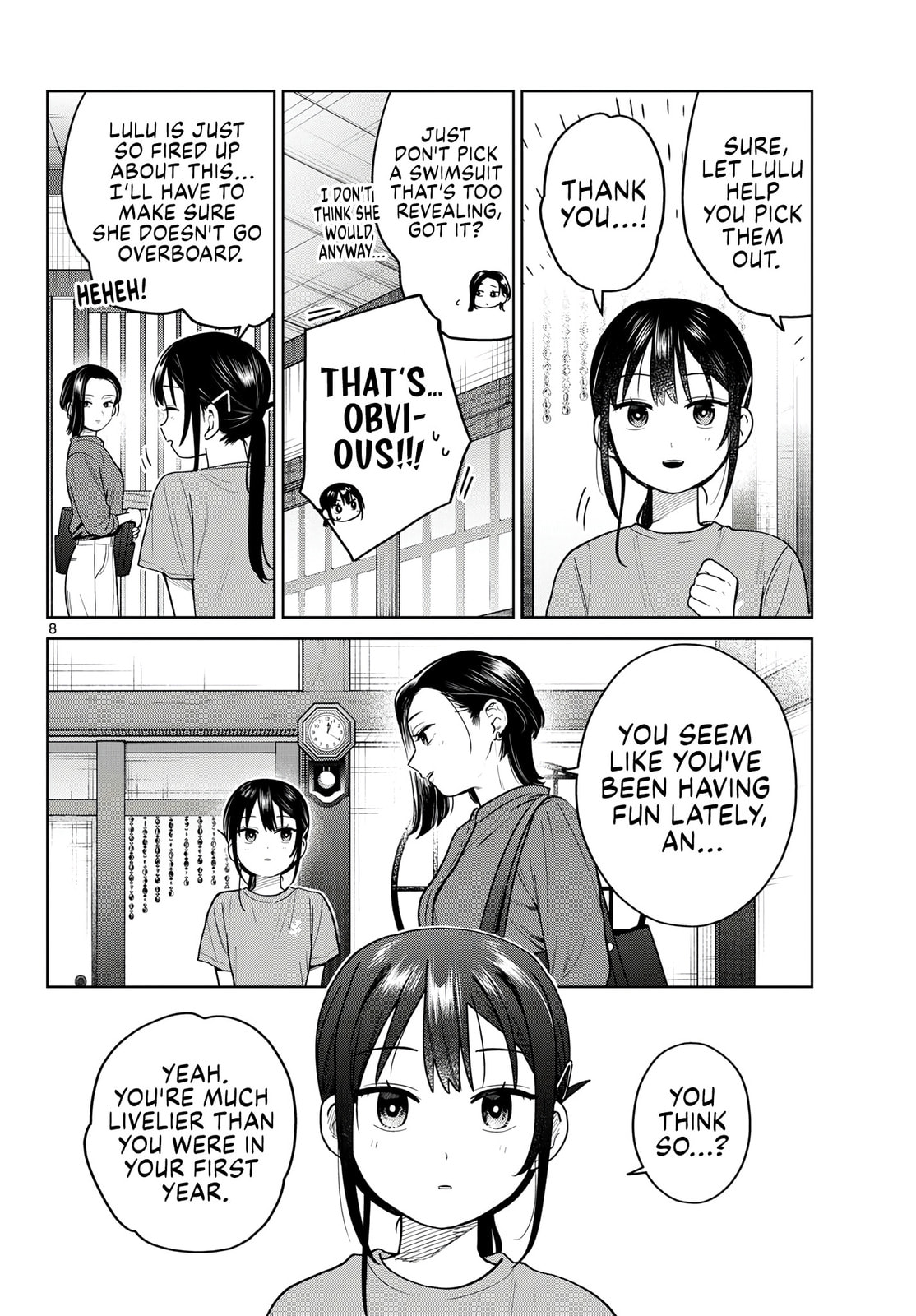 Futari Bus Chapter 27 page 8 - 