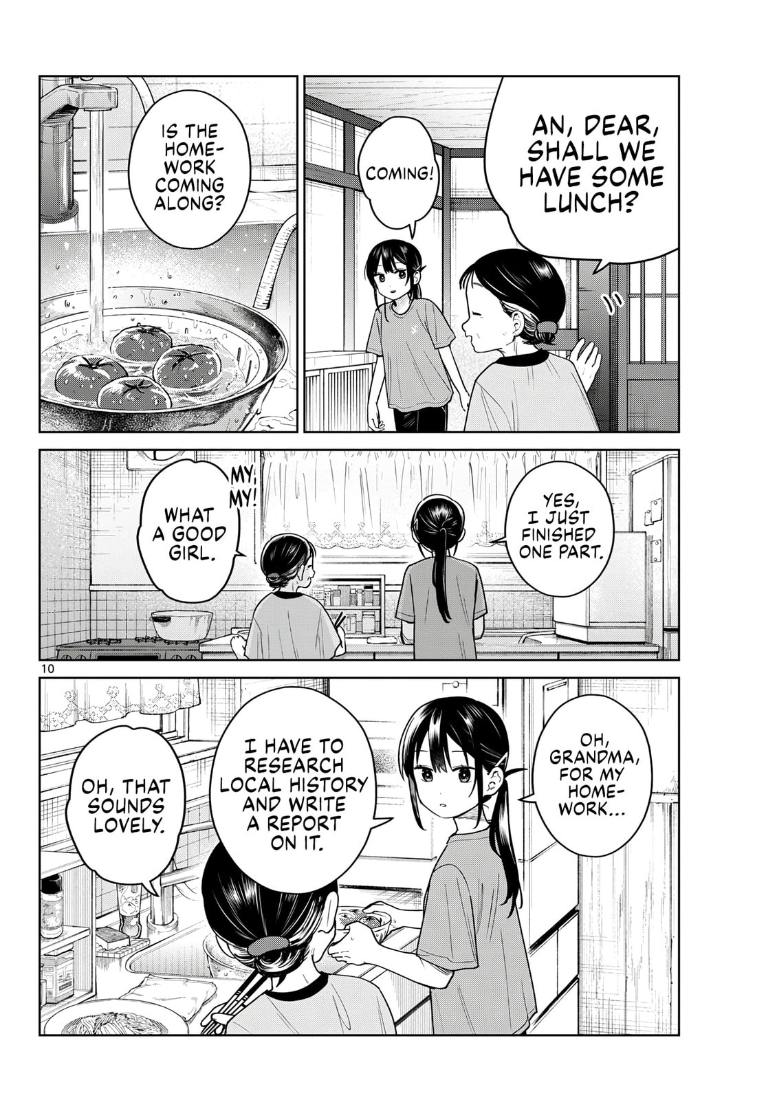 Futari Bus Chapter 27 page 10 - 