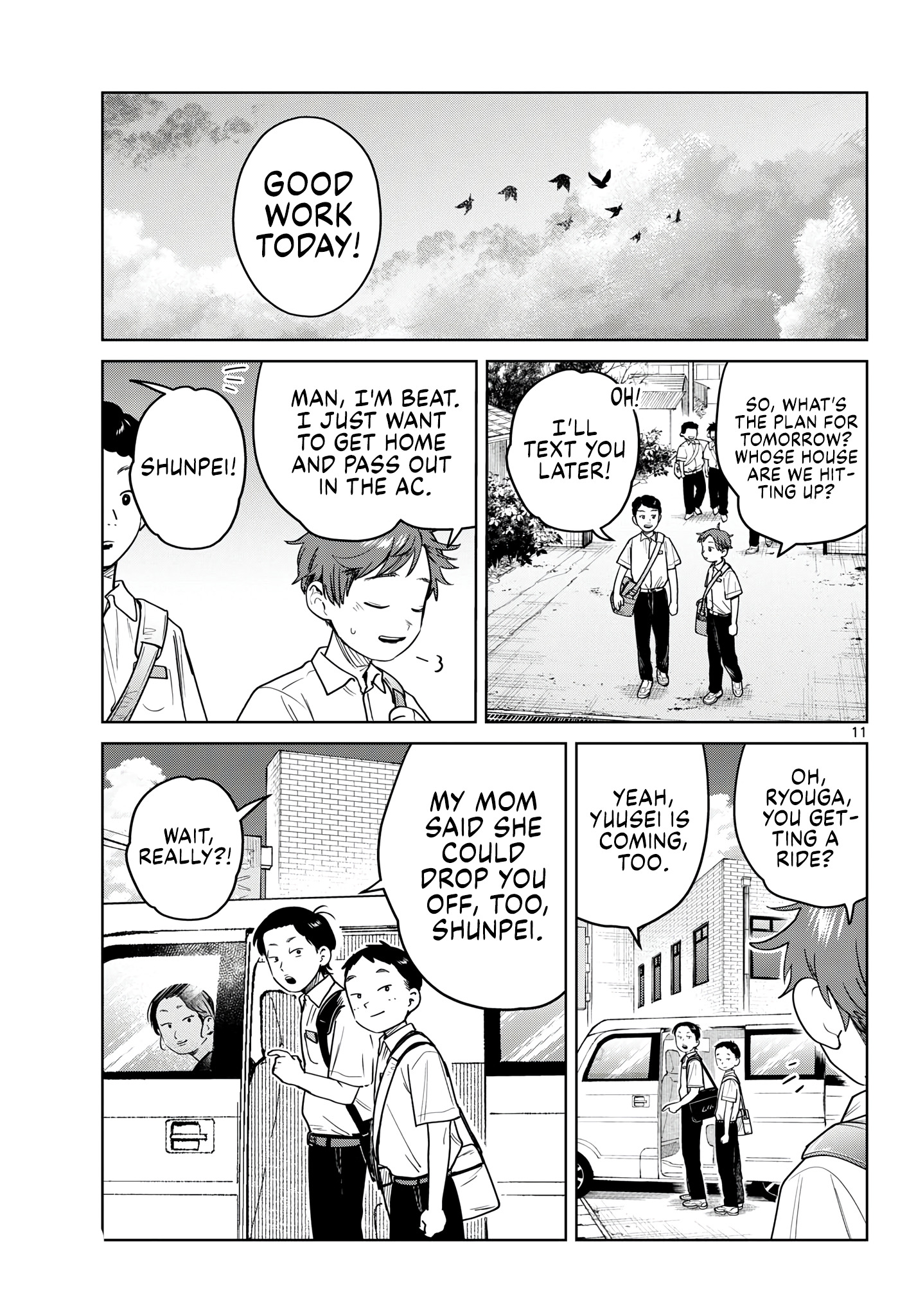 Futari Bus Chapter 28 page 11 - 