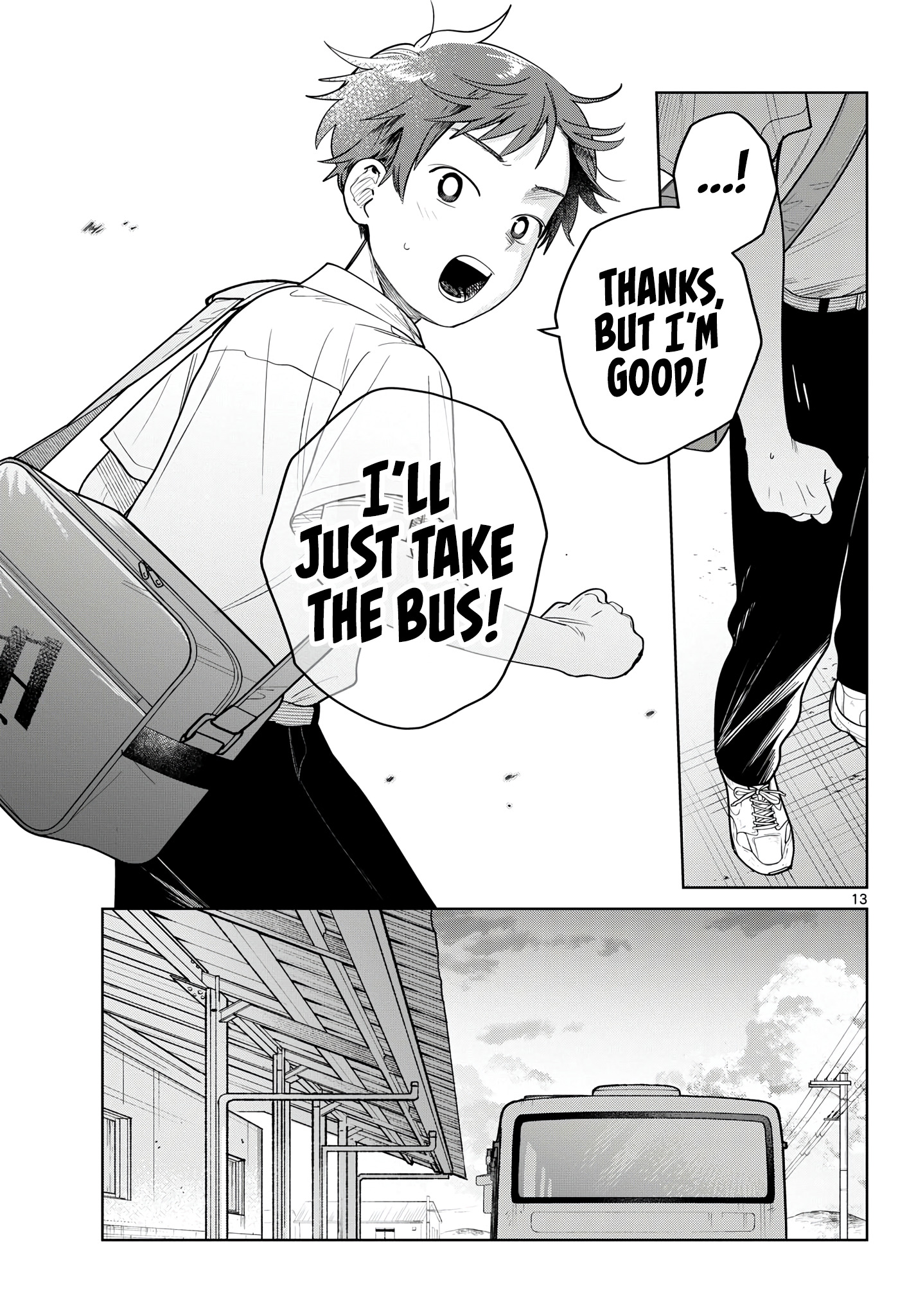 Futari Bus Chapter 28 page 13 - 
