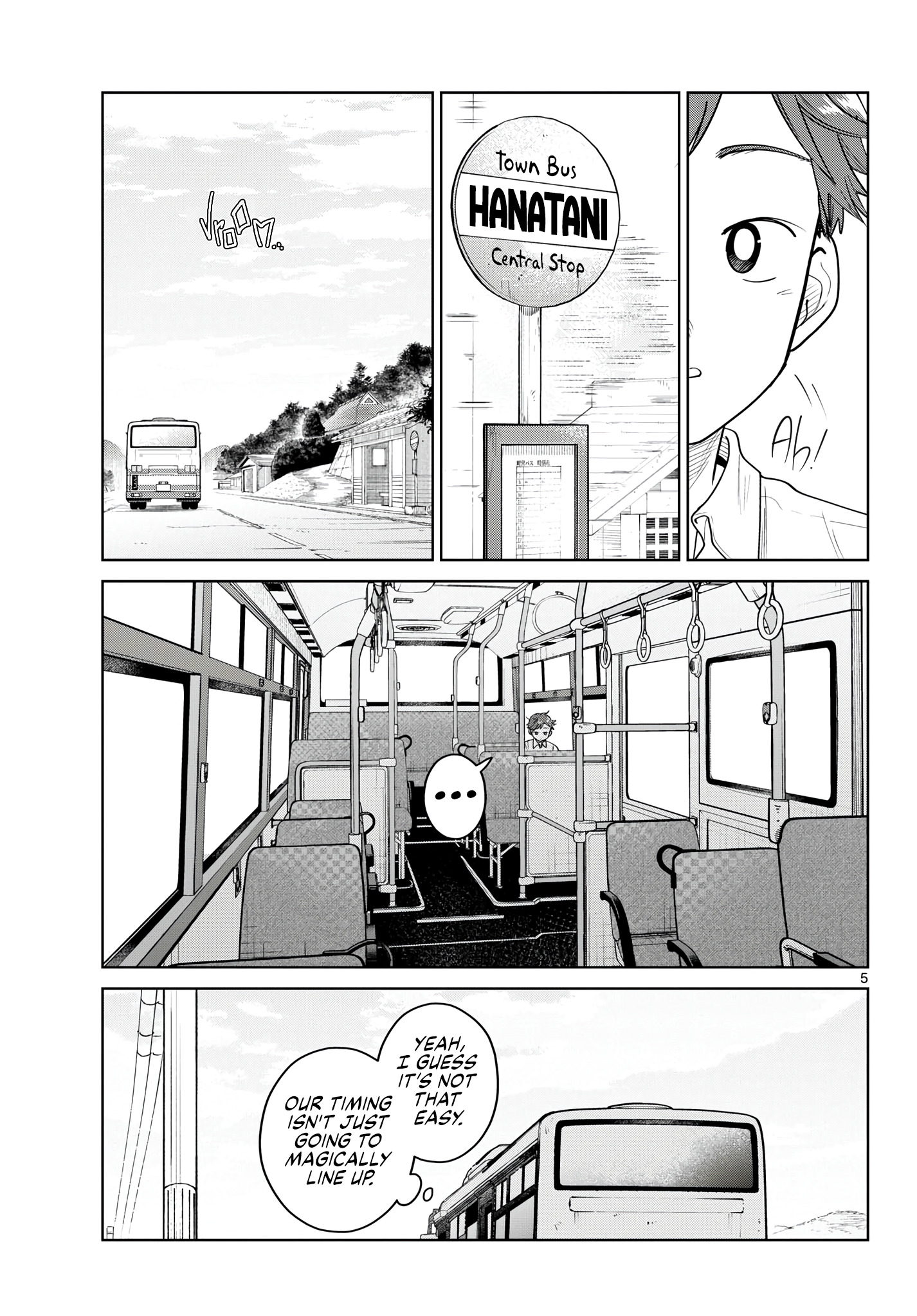Futari Bus Chapter 28 page 5 - 