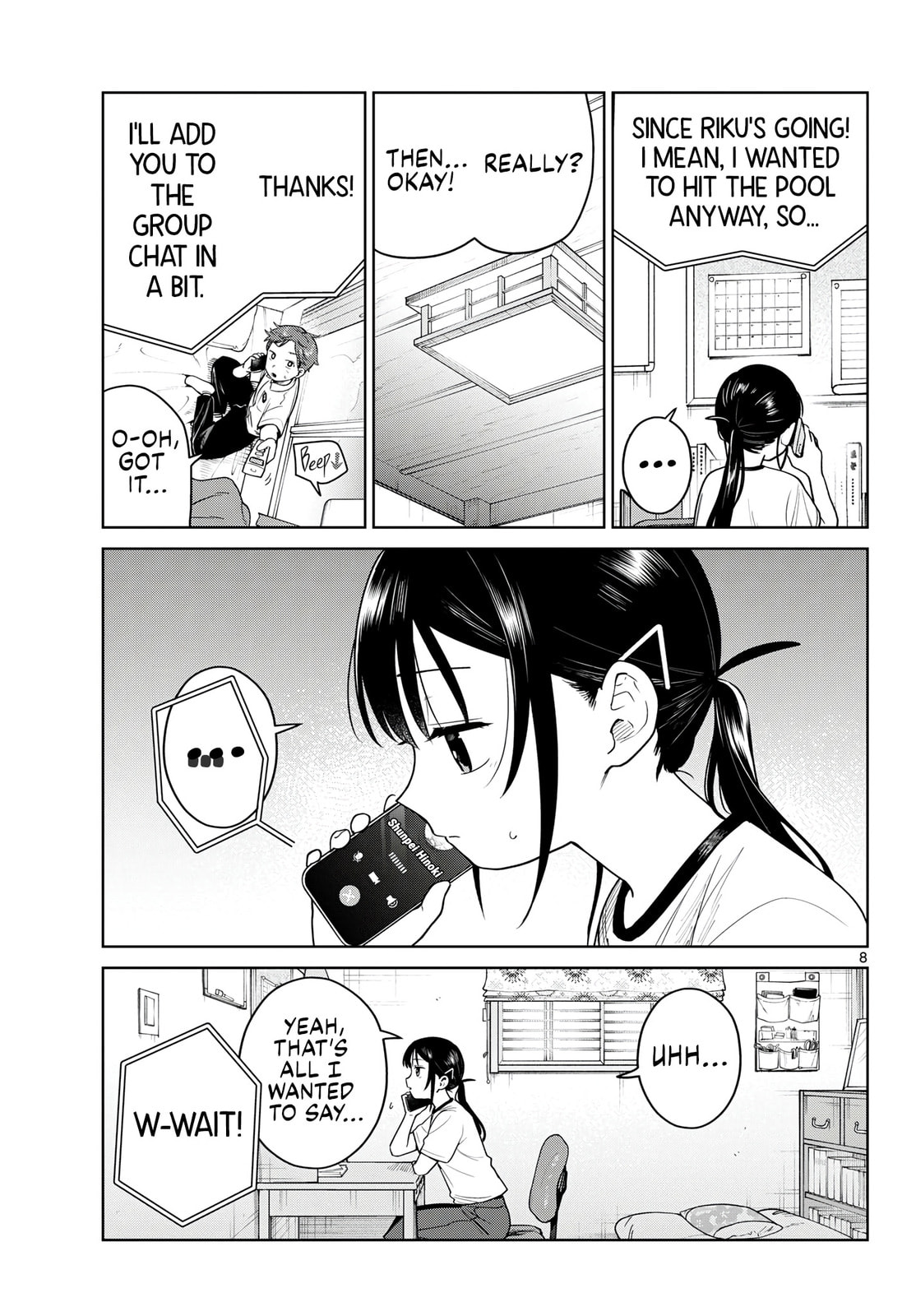 Futari Bus Chapter 29 page 9 - 