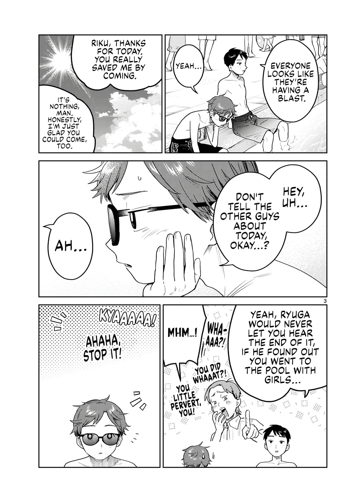 Futari Bus Chapter 30 page 3 - 