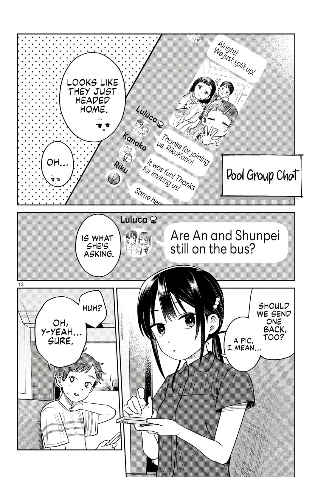 Futari Bus Chapter 31 page 12 - 